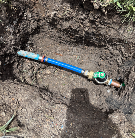 Install 3/4 PRV and homeowner shutoff valve