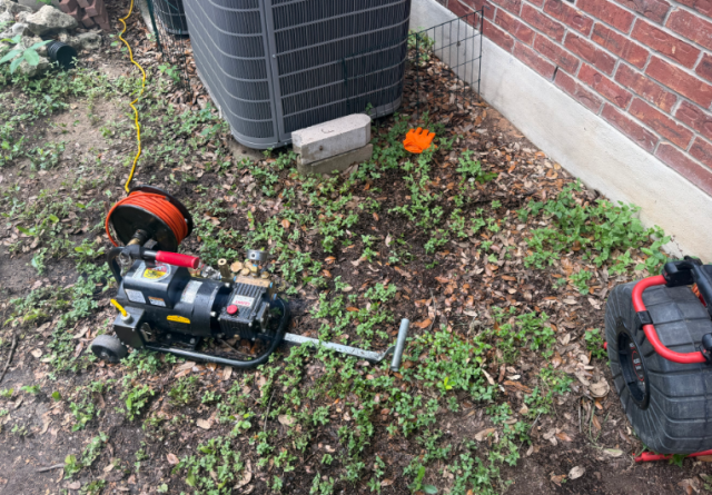 Hydro jetting drains