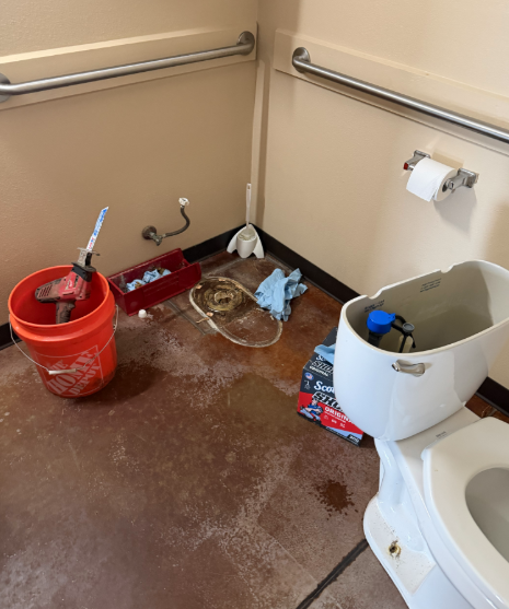 Liberty Hill, TX - Toilet install