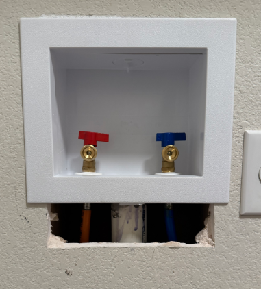 Cedar Park, TX - Install laundry box and ice maker 