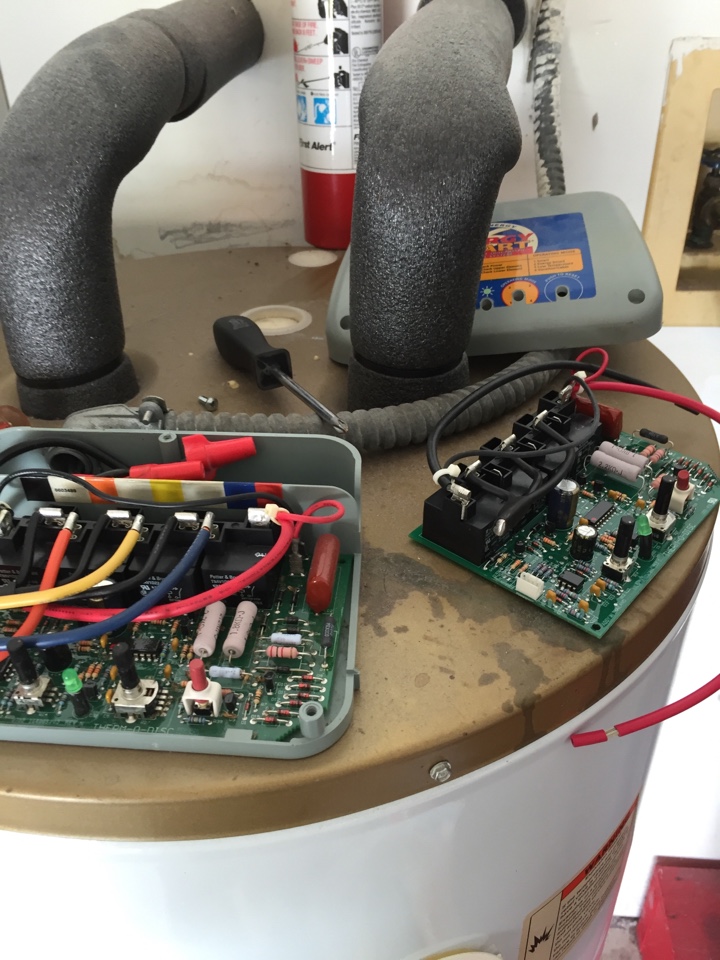 Change thermostat in water heater