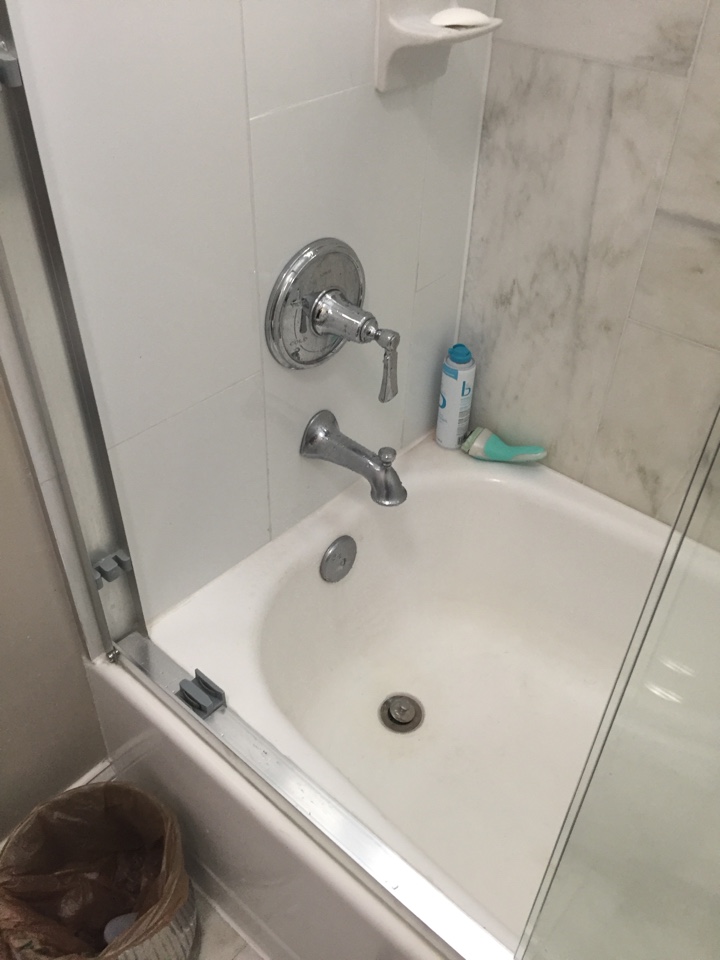 Cleared two tub drains