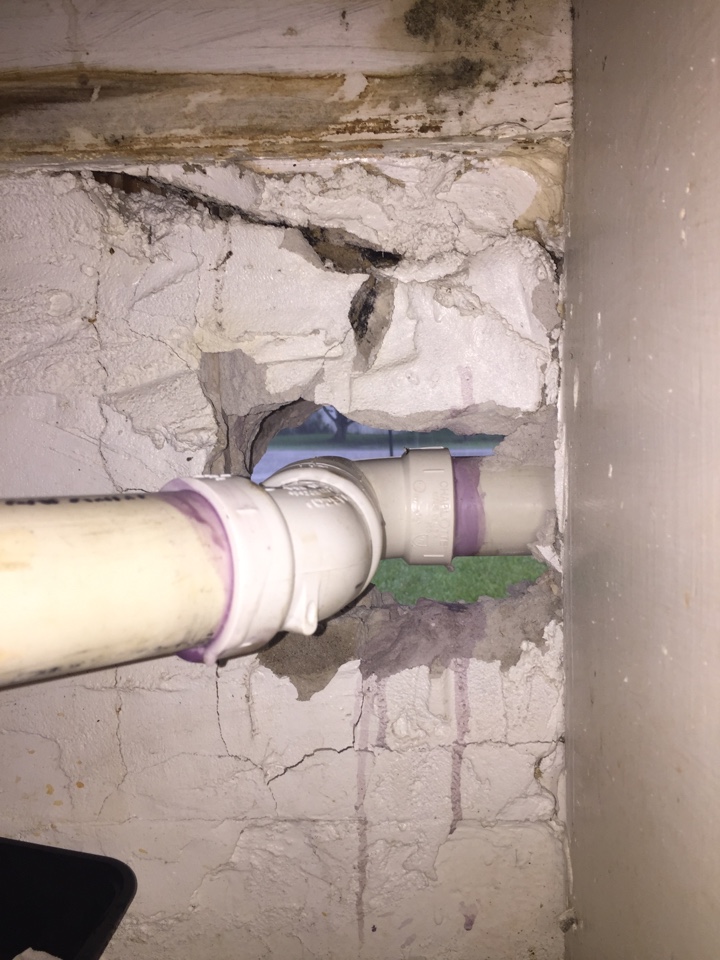 Kitchen waste arm repair