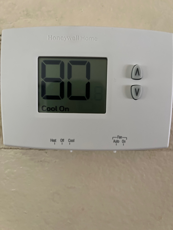 Installed new thermostat for Ms.Connie.Her unit is running like a champ during this hot weather in Las Vegas