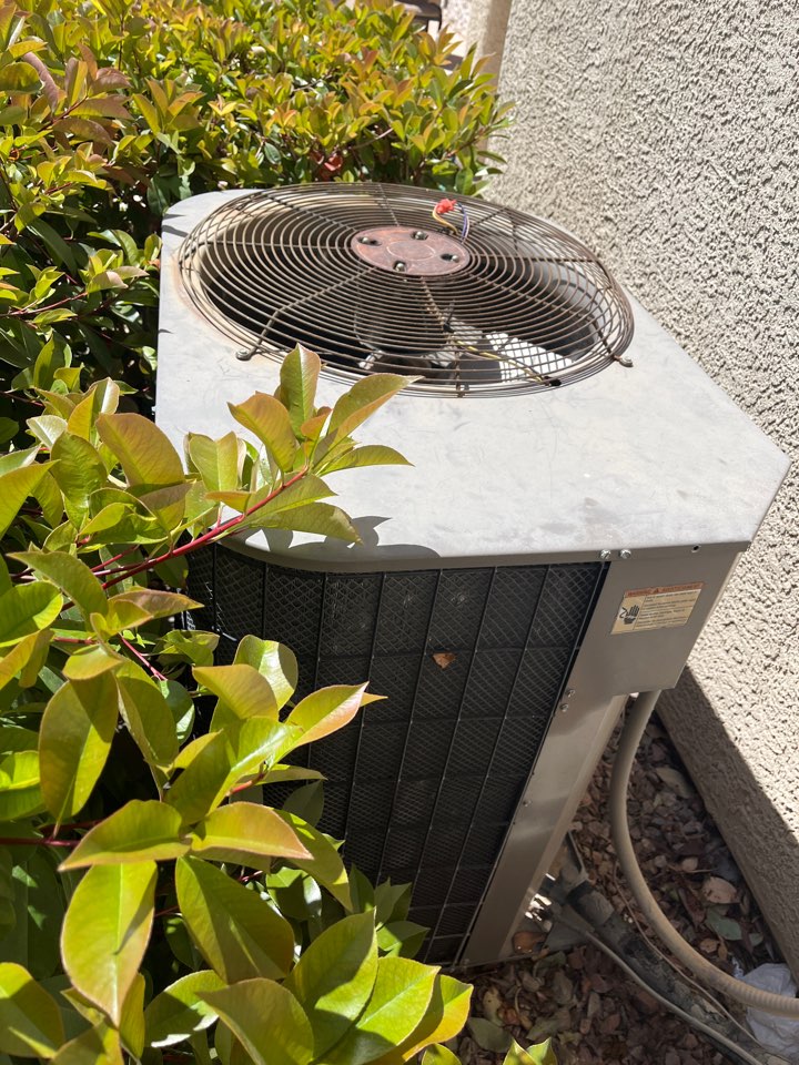 Received a no cool in Henderson NV.Unit fan motor went out.Did a quick swap out on the fan motor to get the unit up and going.Now Mr. and Mrs. Seebock family can sleep good and won’t go another night without cooling in this hot desert.