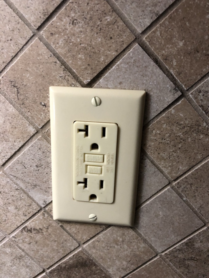 Electrician needed to diagnose kitchen Gfci randomly tripping. 