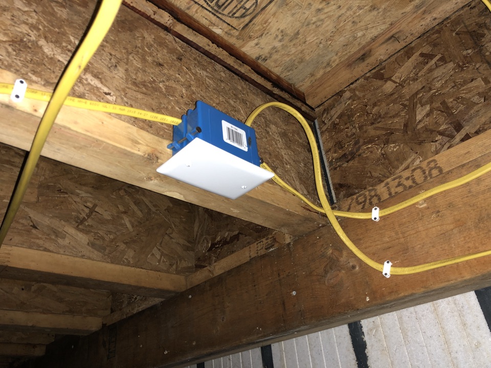Electrician needed to replace dimmers and install additional receptacle.