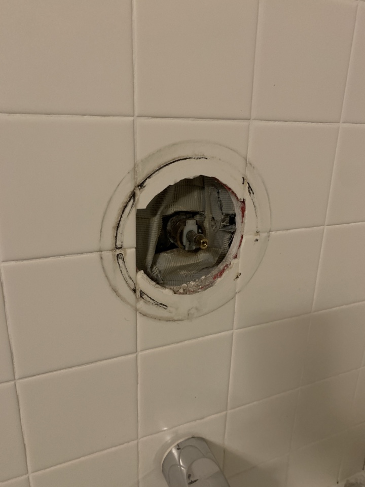 Repairing a moen tub and shower valve that is leaking