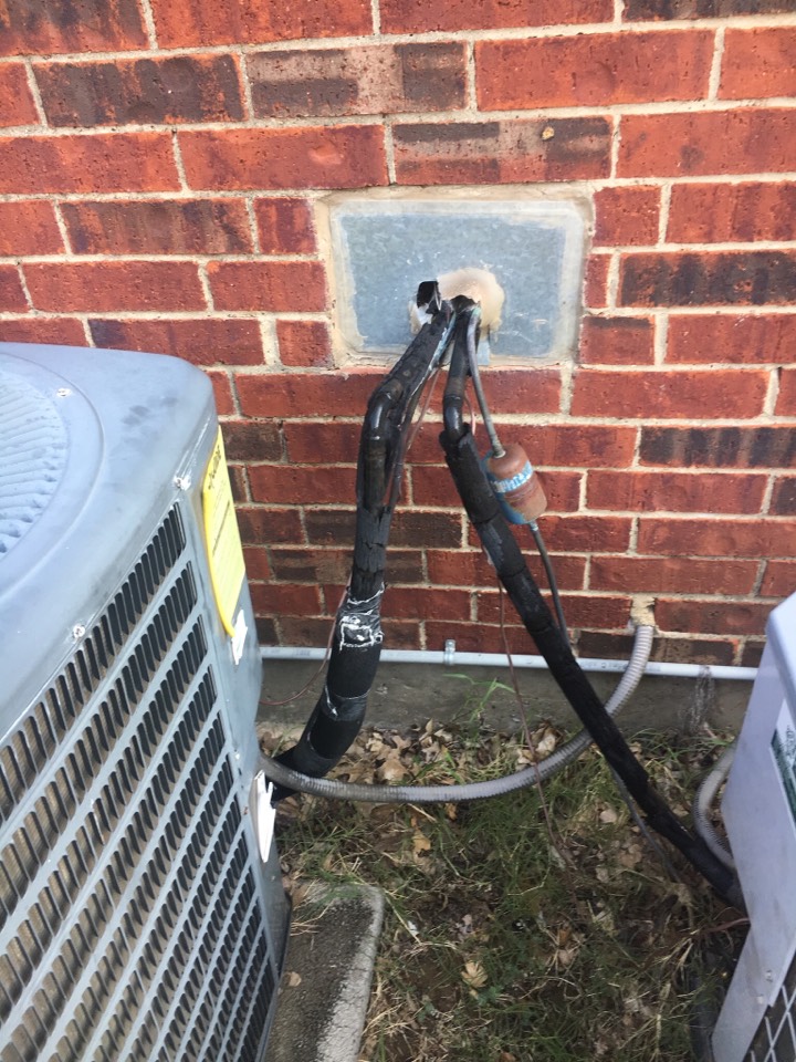 Working on a Goodman Ac unit