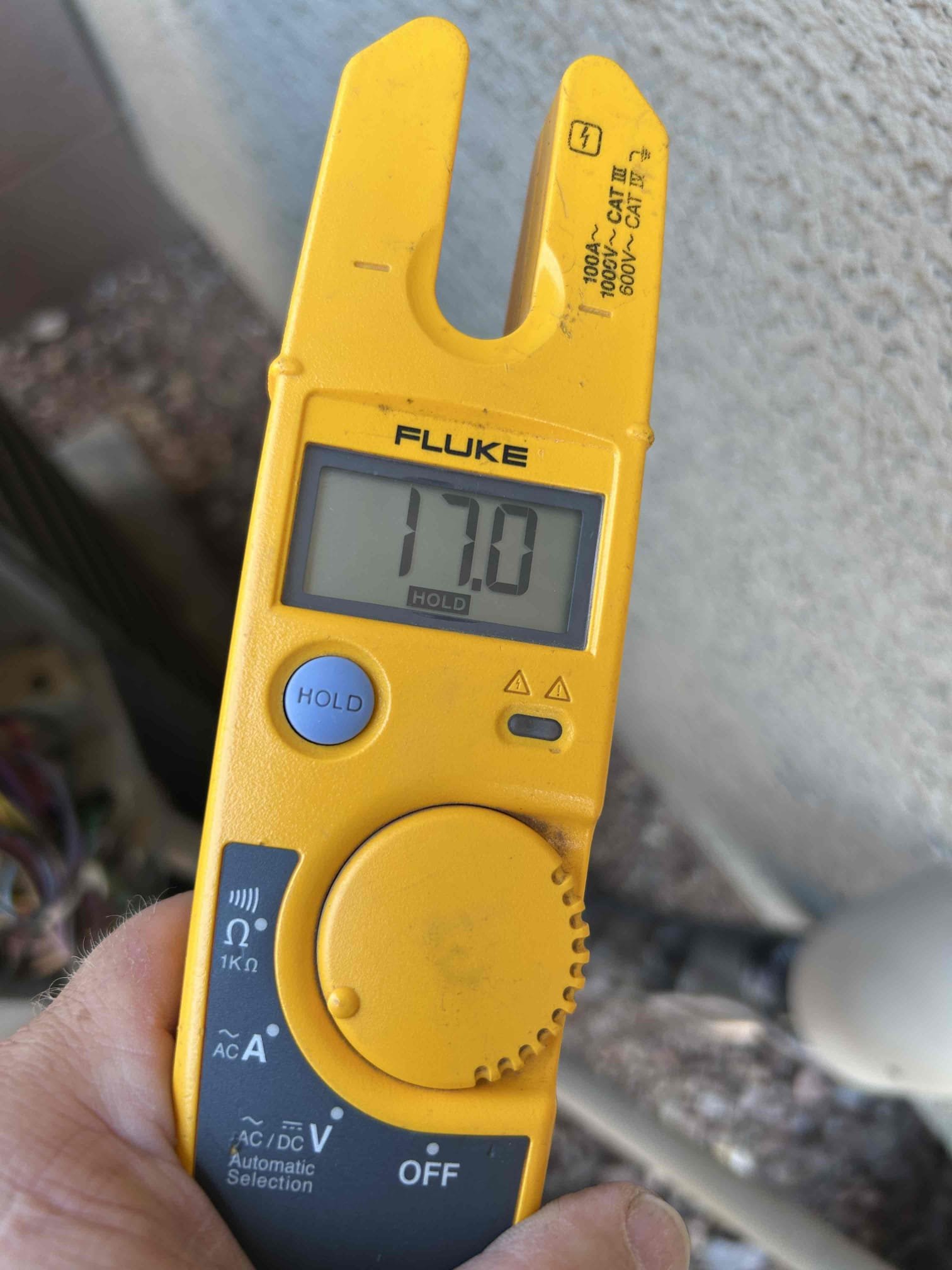 Arrived to home
Verified thermostat working
Went to condenser
Touched 24V wiring and sparks shot out of condenser
Found Contactor bad - wires melted inside lug L1
Checked cap - good
Checked start - good
Checked run - good

Contactor - start and test system
