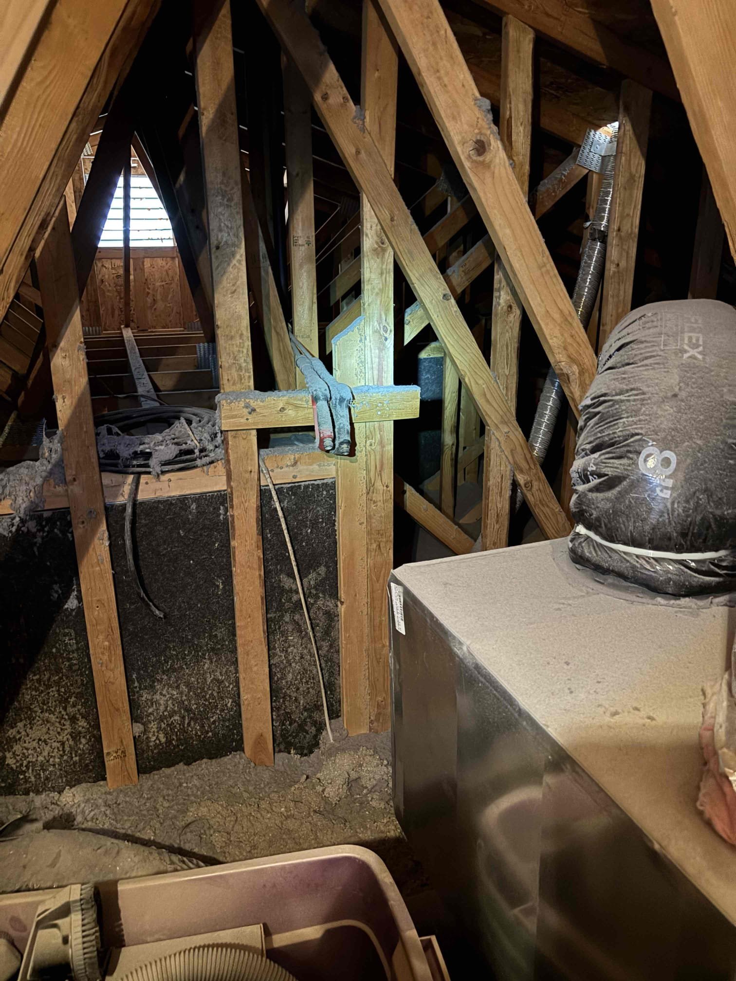 I inspected equipment and verified equipment operations. The ac system is operating as it should. I noticed attic insulation is a bit thin, and in certain areas is just batting. The duct run to effected room is in ok condition but there’s multiple capped off runs tied to it. All supply taps on plenum have adjustable dampers. So system can be balanced.  Would recommend having one of our home performance experts out to evaluate attic spacing.