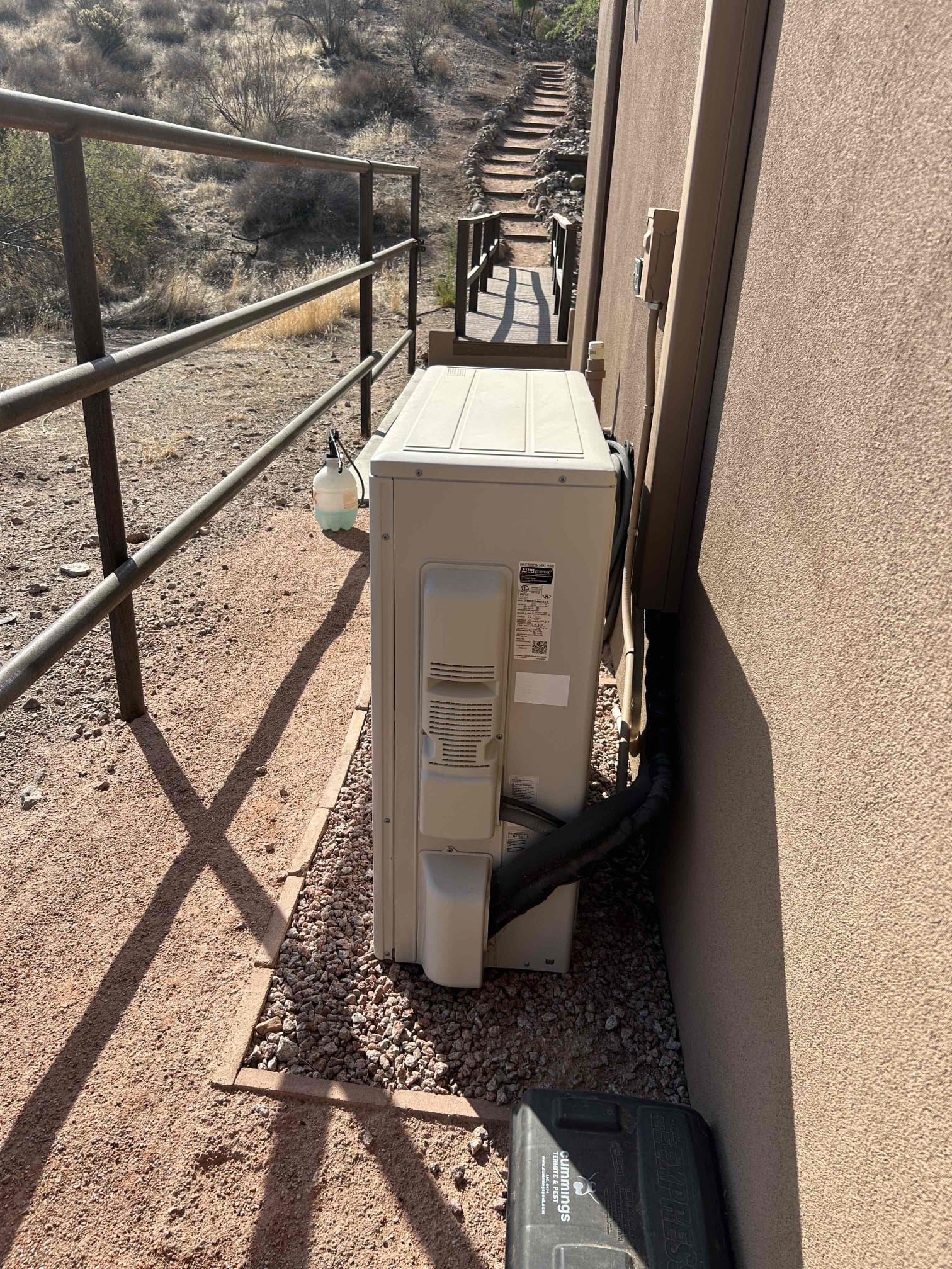 Performed 5 maintenance inspections out of 6. Mini split in barn is down. All other units cooling at departure. Repairs have been scheduled to return and complete. Will need to verify warranty on daikon mini for PCB board repair.