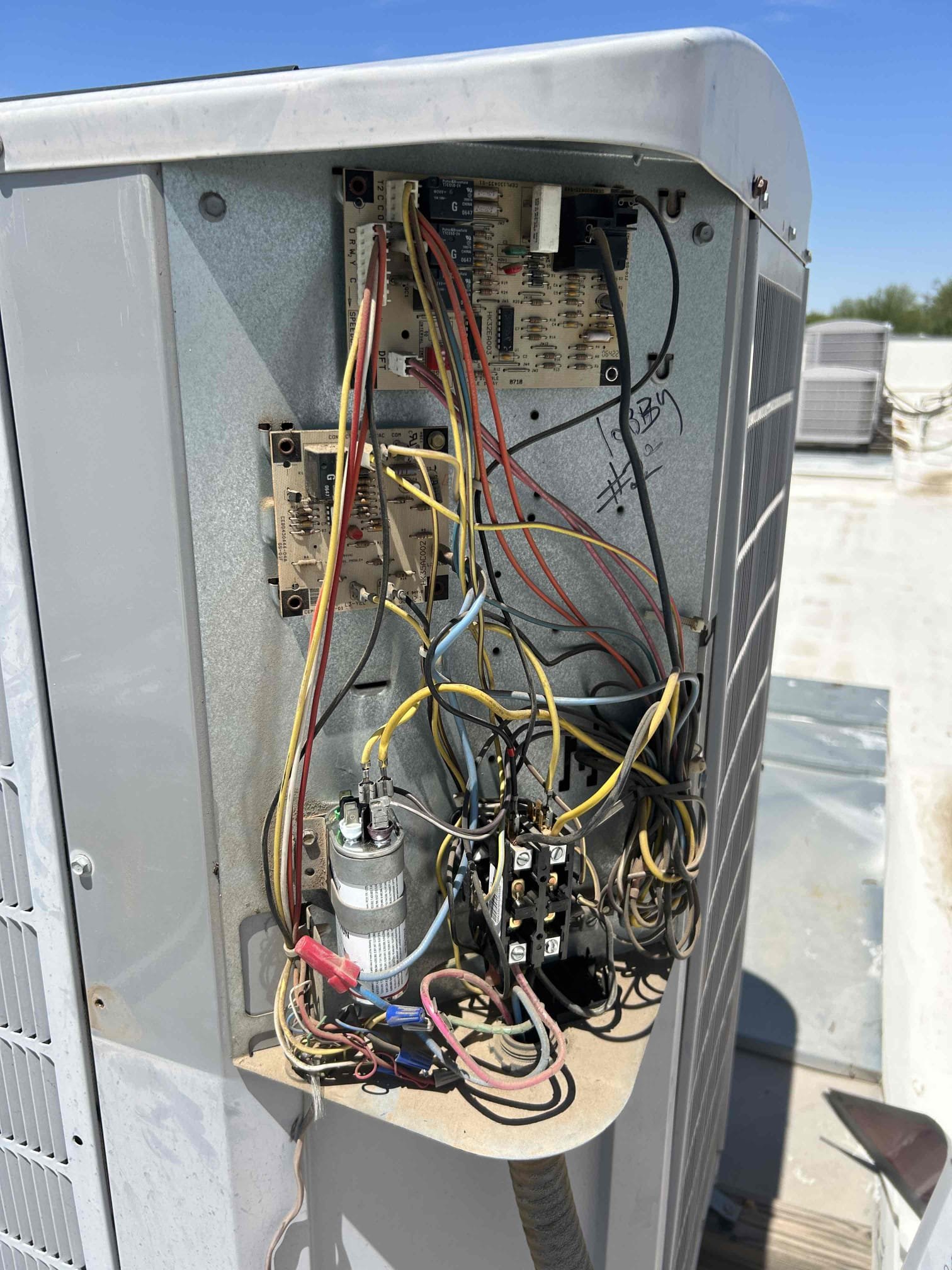 System is in need of a new compressor and outdoor fan motor. It is unknown if there are other underlying Issues at this time. System is from 2007. Advise to also look at new unit replacement options.