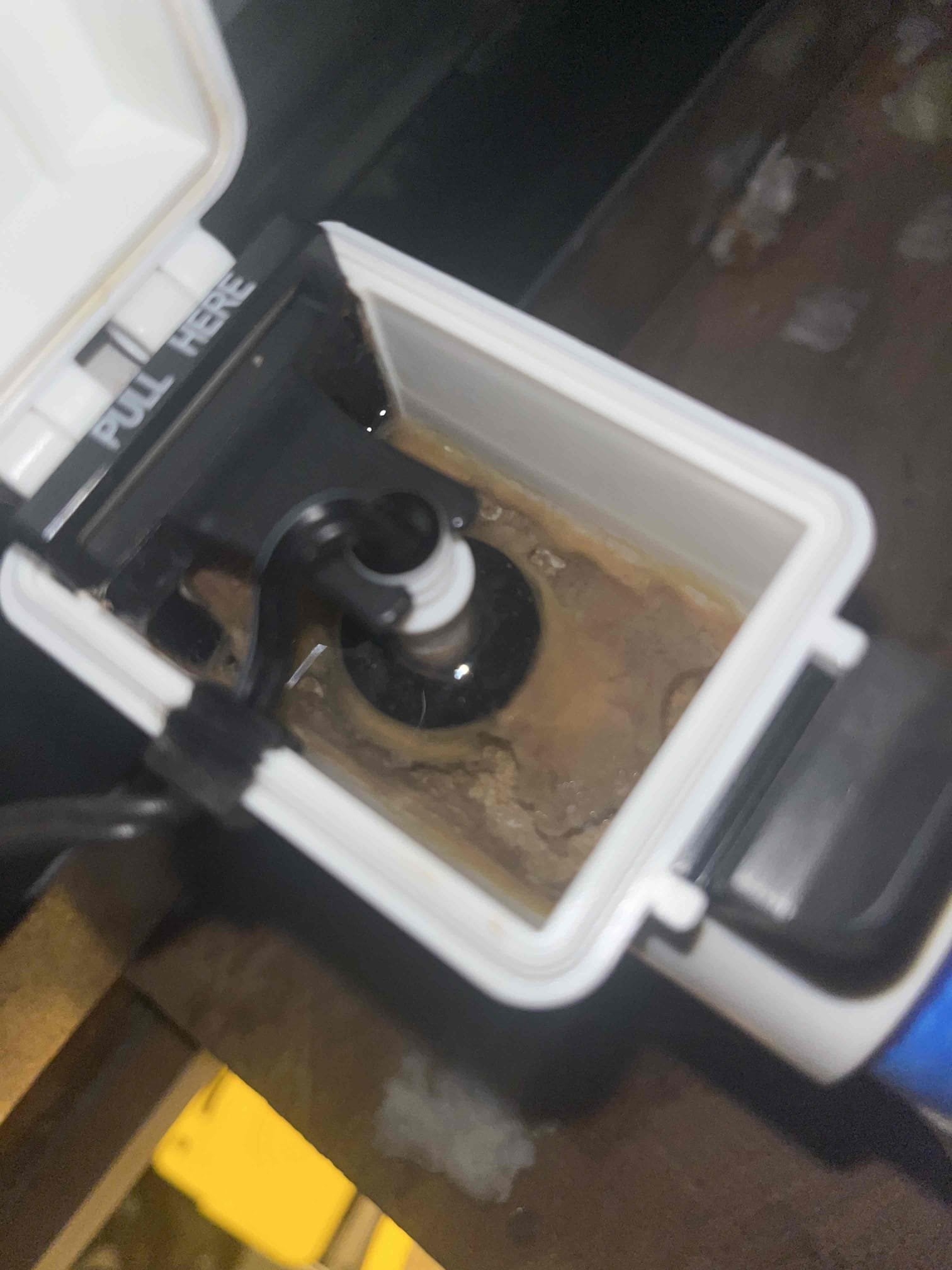 Unclogged primary drain line