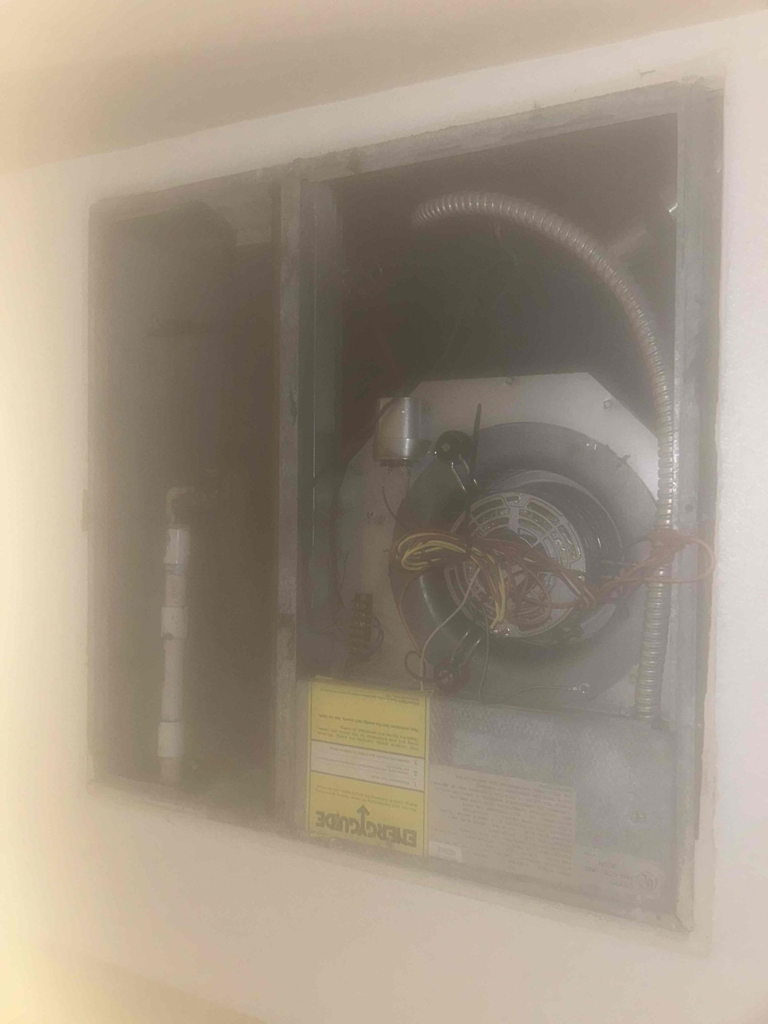 DESCRIPTION
Reset Electrical Device & Verify Operation
Reset breaker, thermostat or other electrical device
Verify system operation and determine root cause of issue
If intermittent issue collect data on possible causes and document 
Non Members: 90 day parts + labor warranty on all repairs
Cool home members: 2 year parts + labor warranty on all repairs

No cool call. Home warranty company has been out multiple times starting in the month of June/july and have not figured out the issue. Upon arrival the breaker to the air handler was off and door panel was off. At initial start came across the blower motor that has been recently replaced running backwards. I have switched the leads according to the wiring diagram to have the motor spin in a counter clockwise direction. After fixing the initial issue on todays visit I let system run for about 20-40 minutes to monitor refrigerant levels. System is outputting a 17-18 degree split. A healthy split is considered to be between 18-22 degrees.