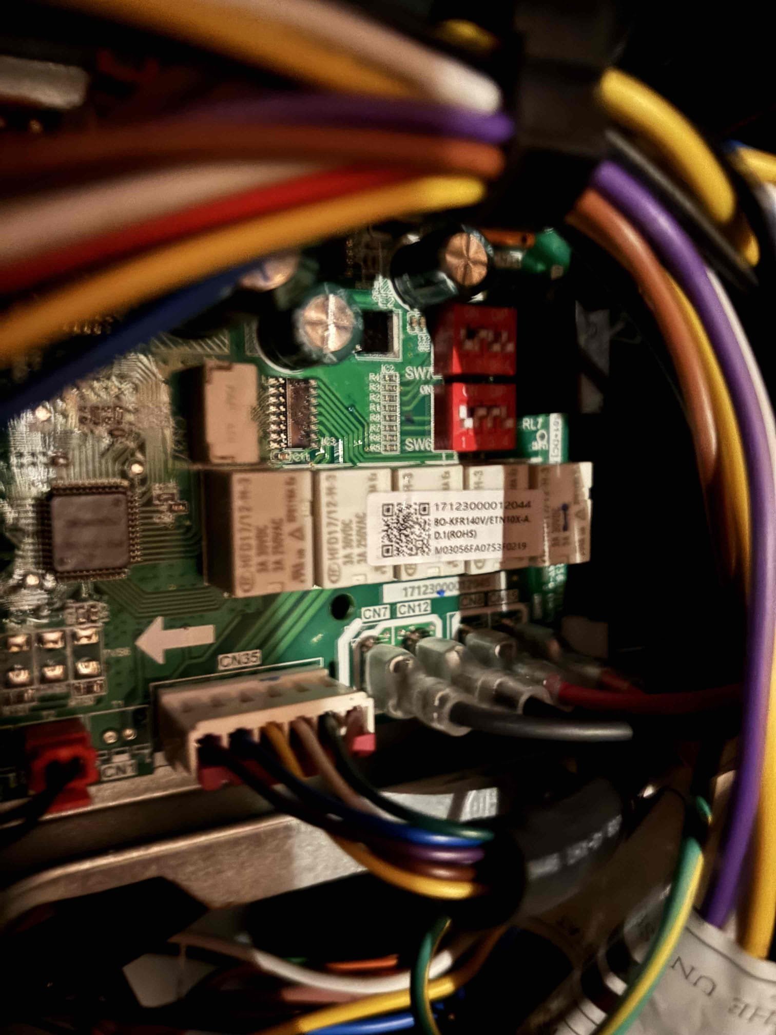 I established ac overcool max to 2 degrees overshoot, I also adjusted temp on differential to 1.5 degrees and put call for 2nd stage at a 3 degree offset. I set fan speed to 48k and tested equipment. System is operating fine, and monitored active dehumidification during operations. 