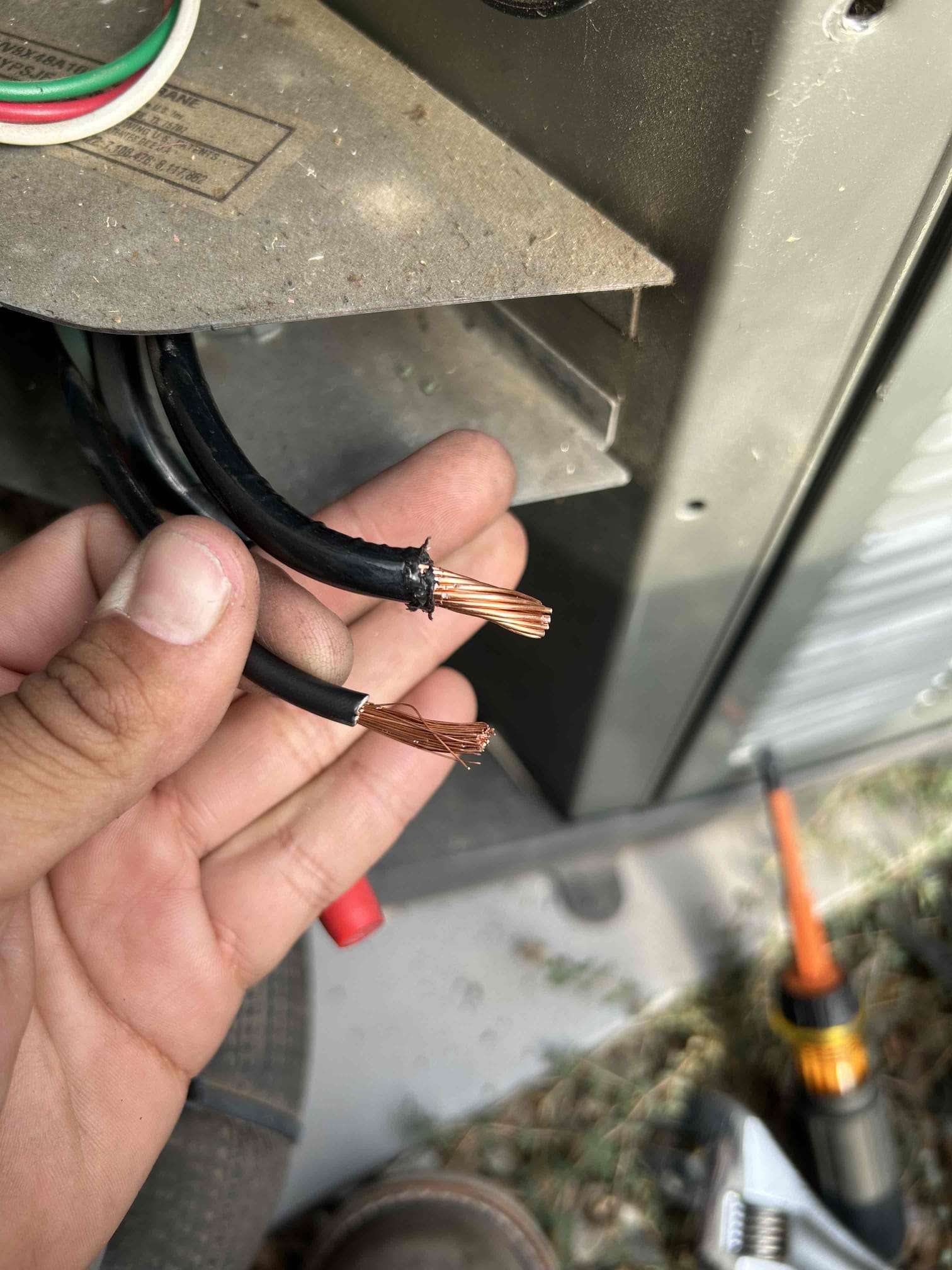 Level 2 Wire Repair
Non Members: 90 day parts + labor warranty on all repairs
Cool home members: 2 year parts + labor warranty on all repairs