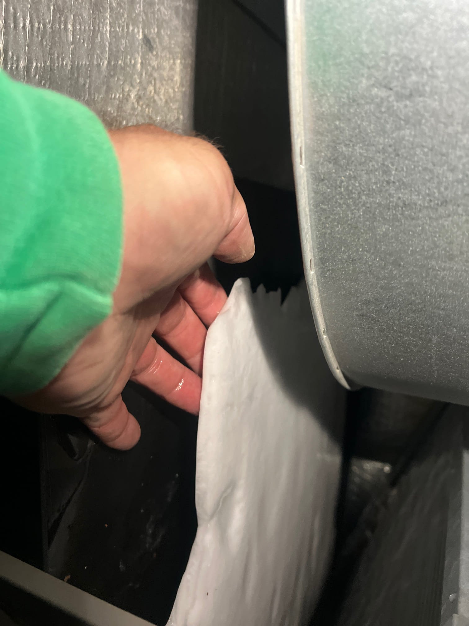 The unit was frozen over from a dirty Air filter. I defrosted the system and found it was slightly undercharged. I charge the unit back to factory specifications and the unit unit is operating properly at this time.