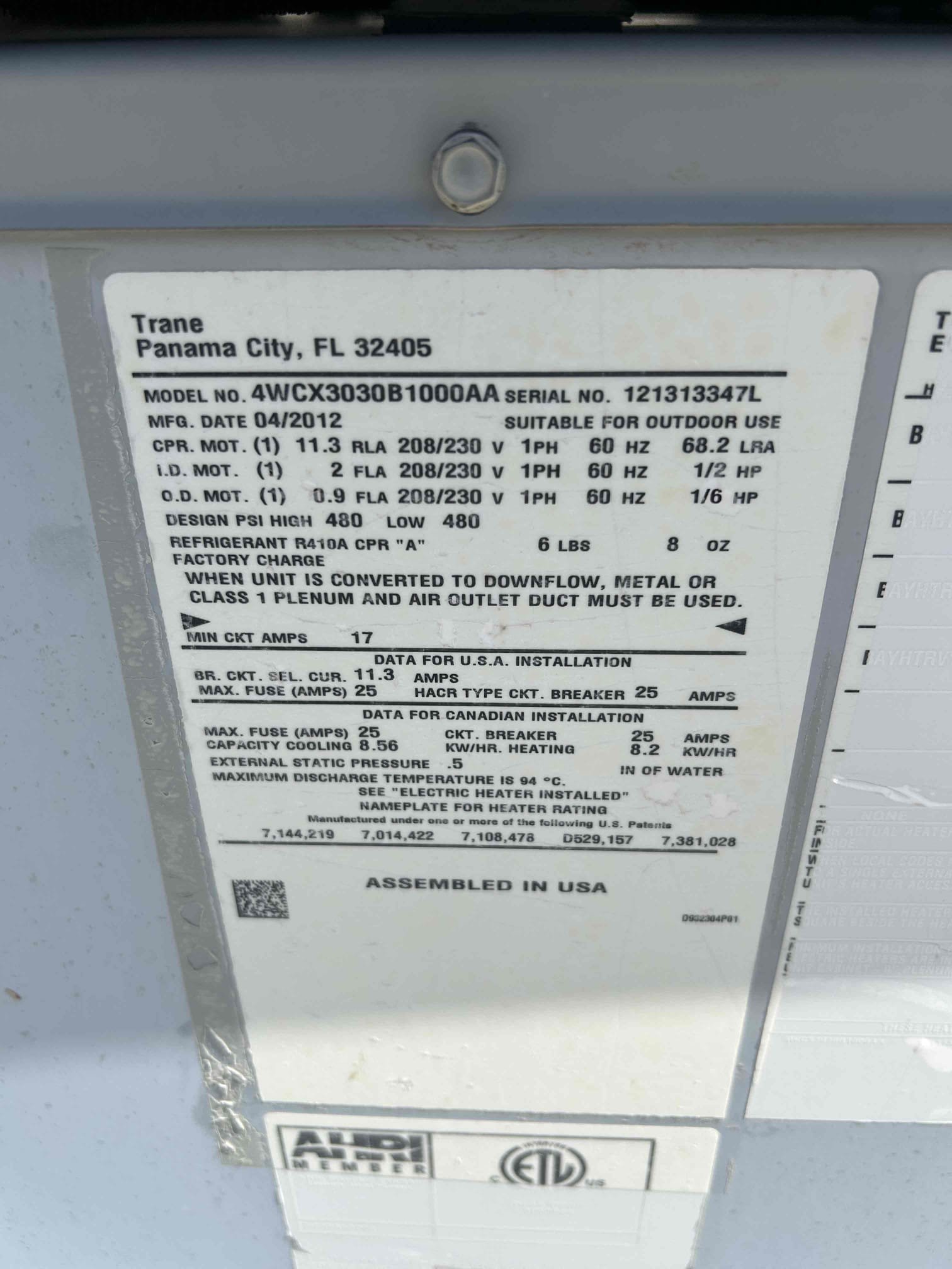 Arrived to home
Set thermostat to cool
Checked unit
Found following:
-condenser coil has pine needles lodged into it
-indoor coil is 75% blocked
-blower housing/wheel has foreign growth
-blower motor bad
-drain has no clean out