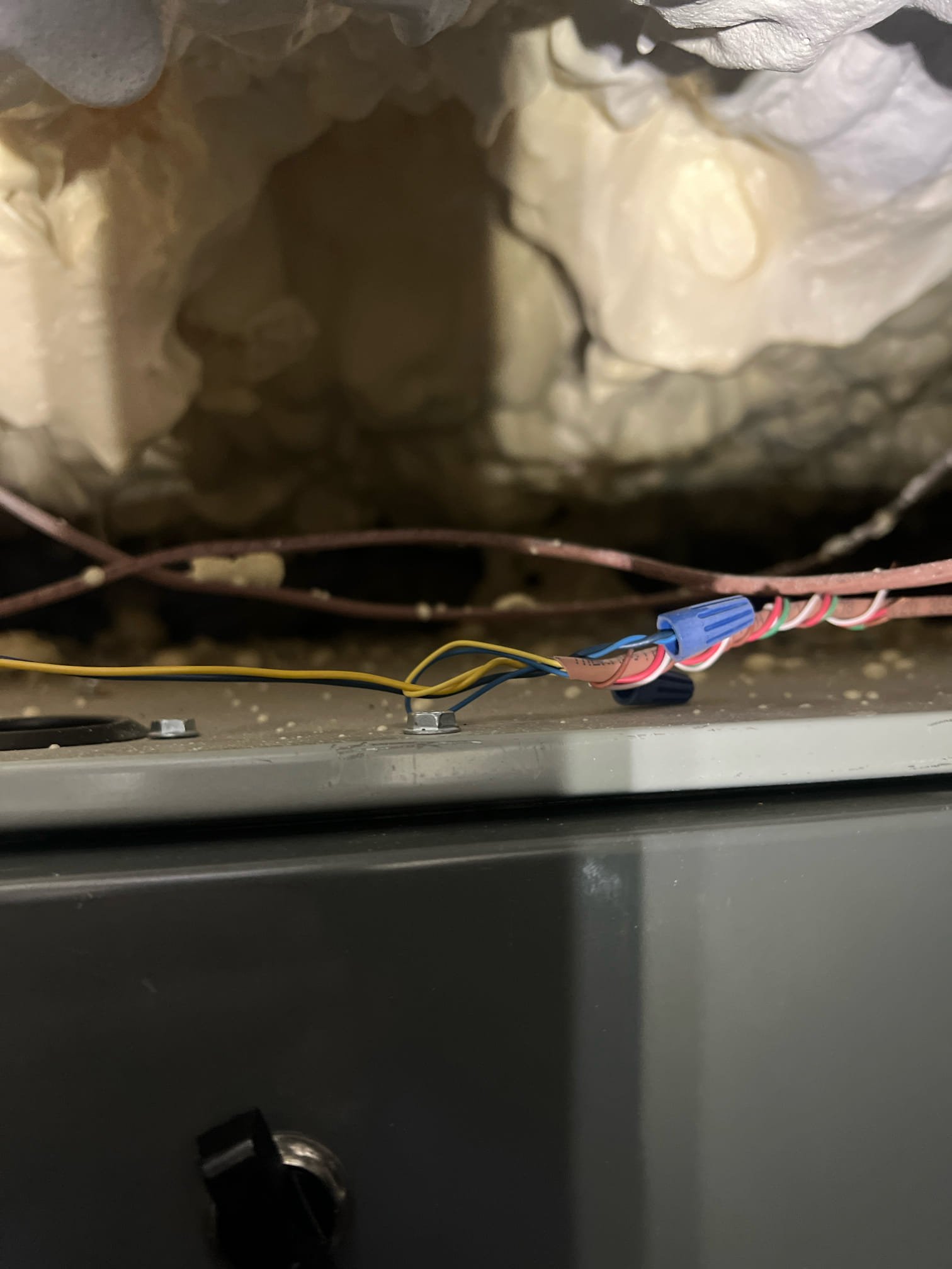 The west unit had a loose connection intermittently, shutting the power off to the furnace. I repaired the connection and the unit is operating properly at this time.