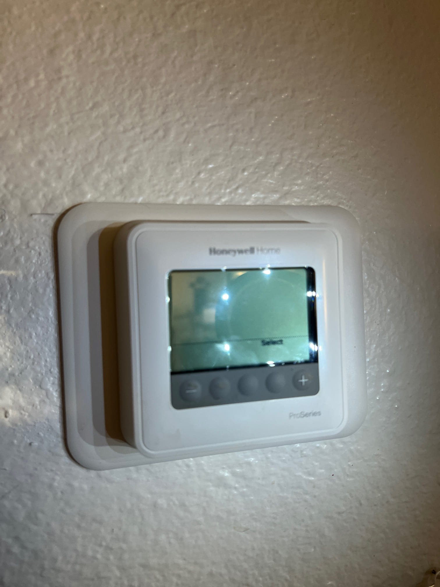 The thermostat had lost power from a power outage and it wanted the time and date. I showed the homeowner how to power the thermostat back up and I also added the batteries so this would not happen to the homeowner again. The unit is operating properly.