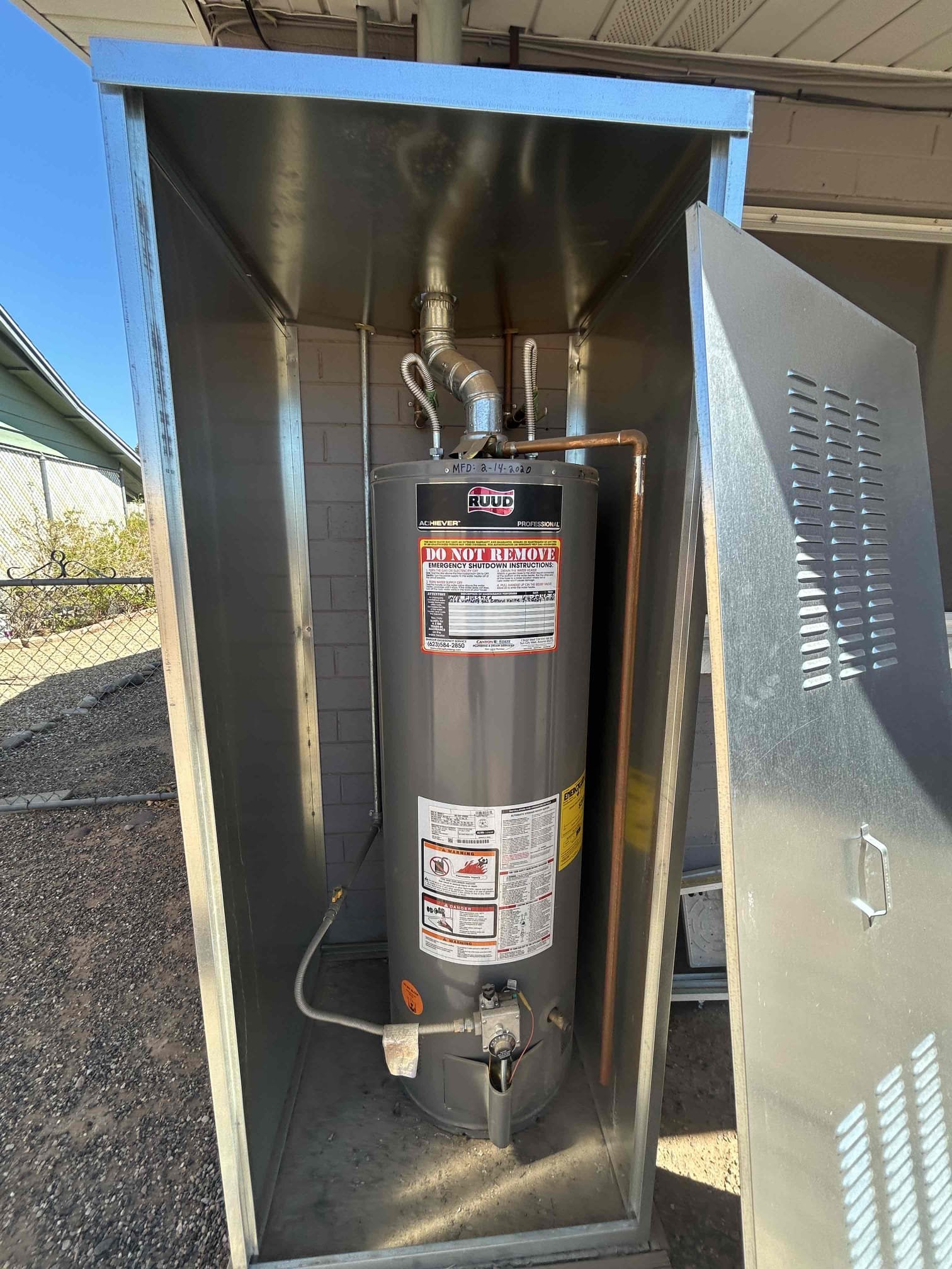 water heater and heat pump estimate