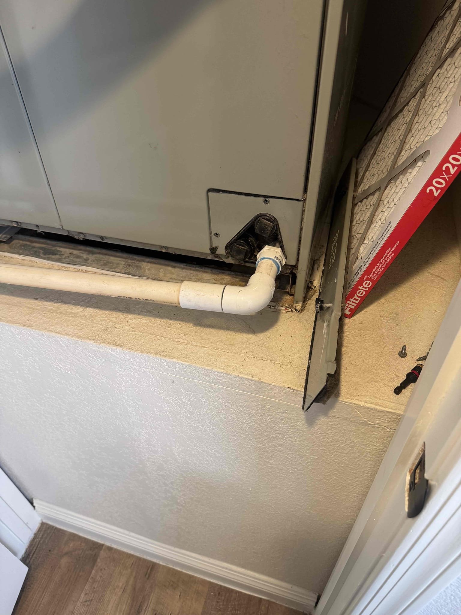 System is low on charge. Unit is from 2007 and contains R22 refrigerant. A leak search is recommended to pin point location of leak, or consider replacement of equipment due to age.
