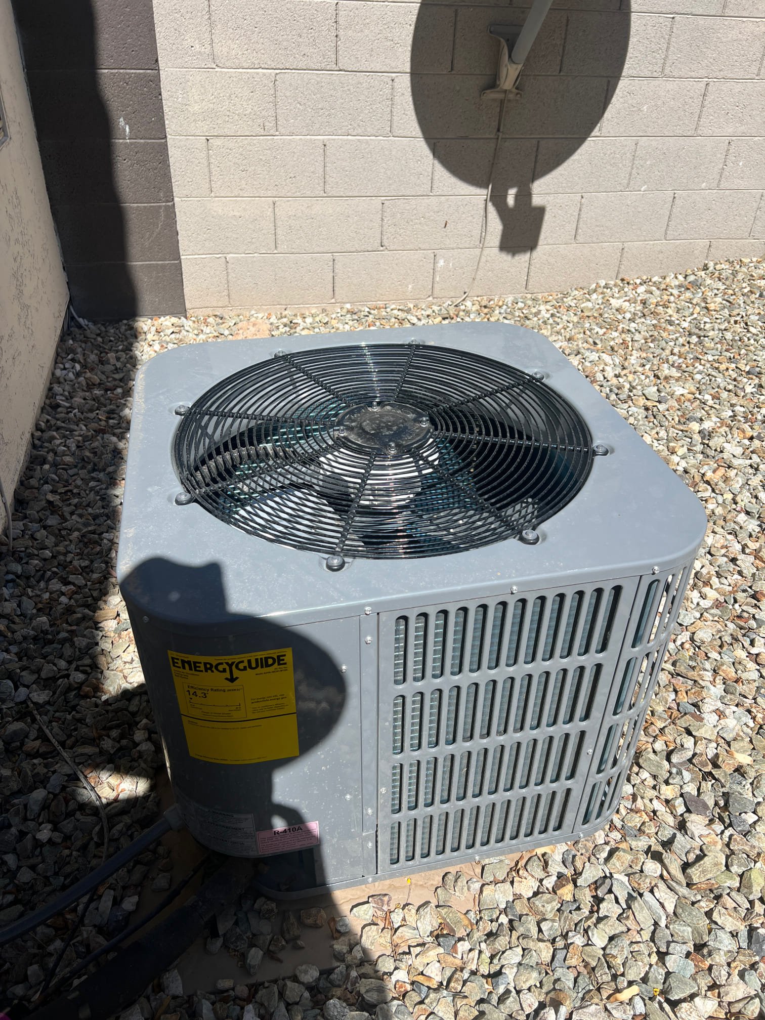 The homeowner had concerns over the performance of the east side unit. I checked over all the components as if I was doing an AC check up and did not find any issues and the unit is operating the factory specifications.