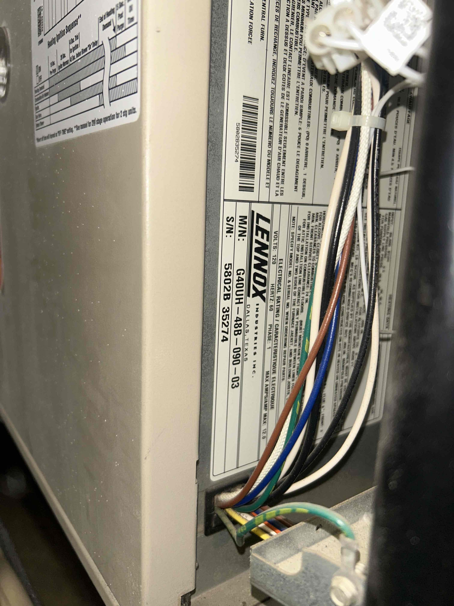 Performed a/c and heating check up. Found blower capacitor below tolerance, replaced with homeowner approval. System cooling and heating at departure.
