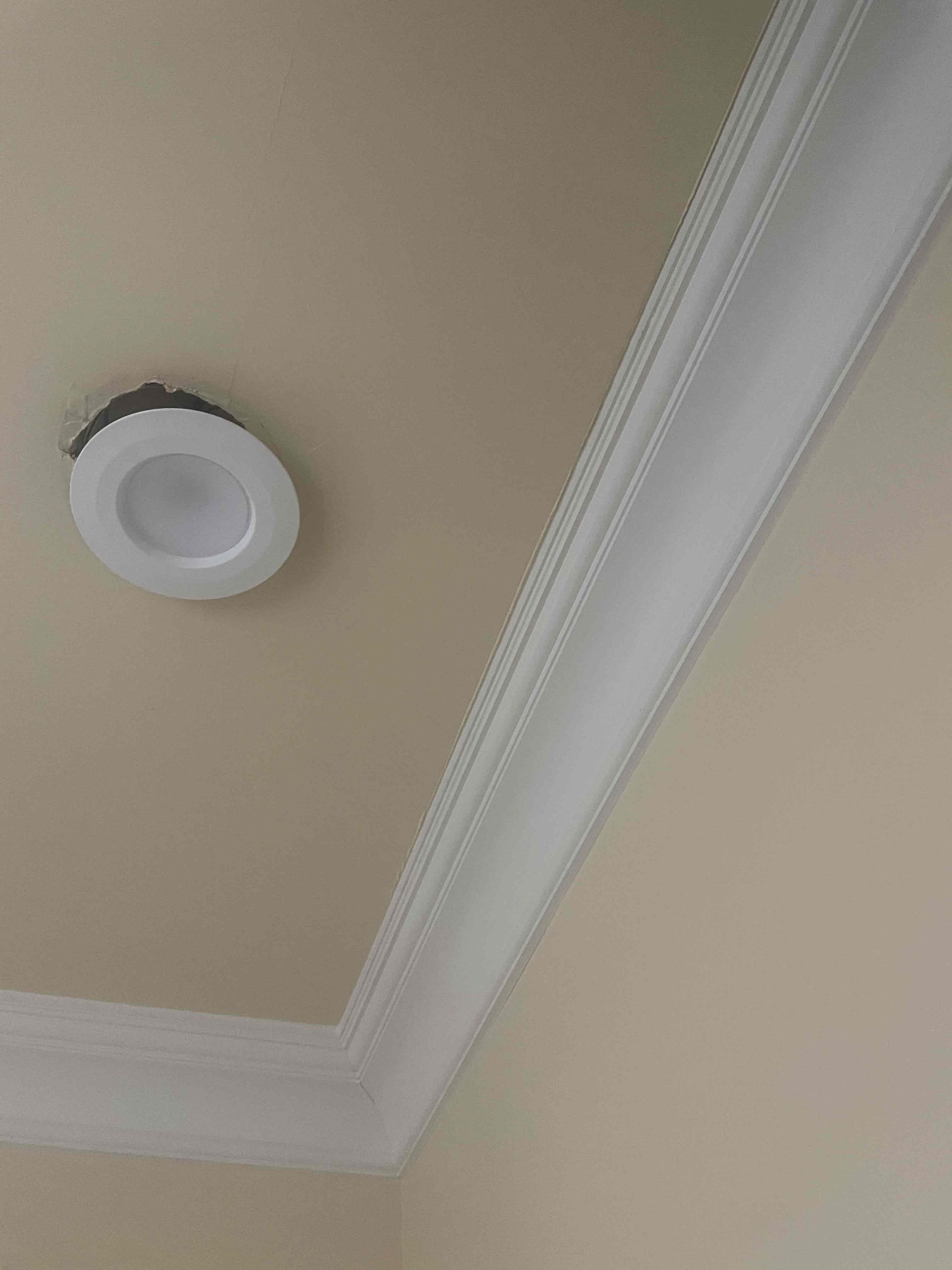 Roof leak