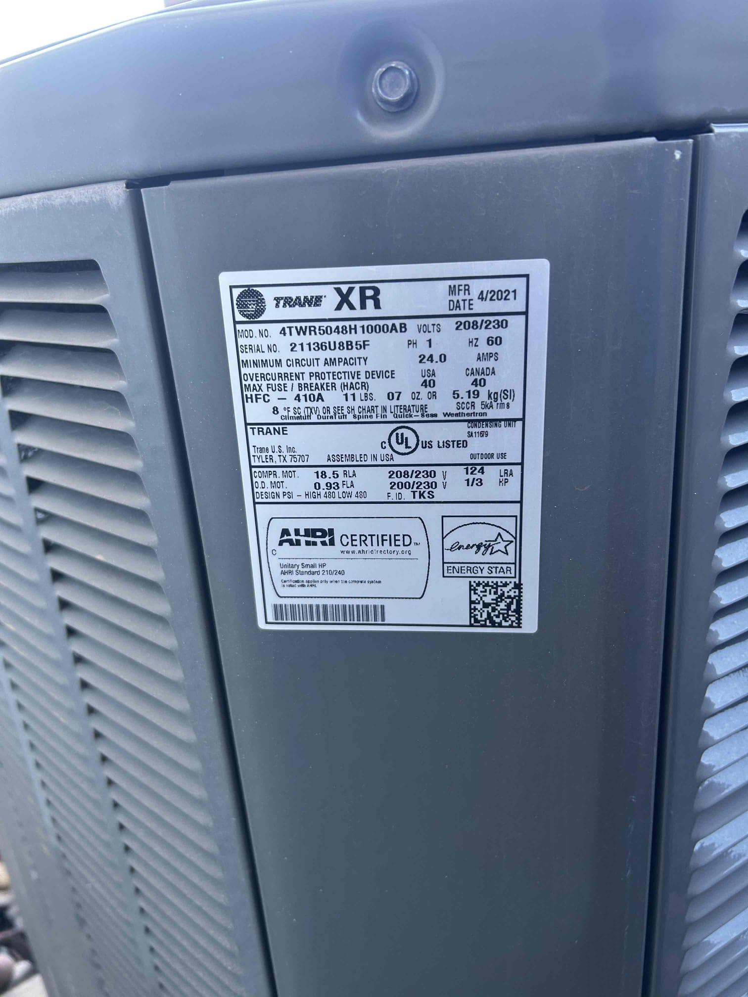 Install high flow 40x20 Bartype Filter Grille
Allows for more airflow with less restriction
Removable hinged grille for easy cleaning