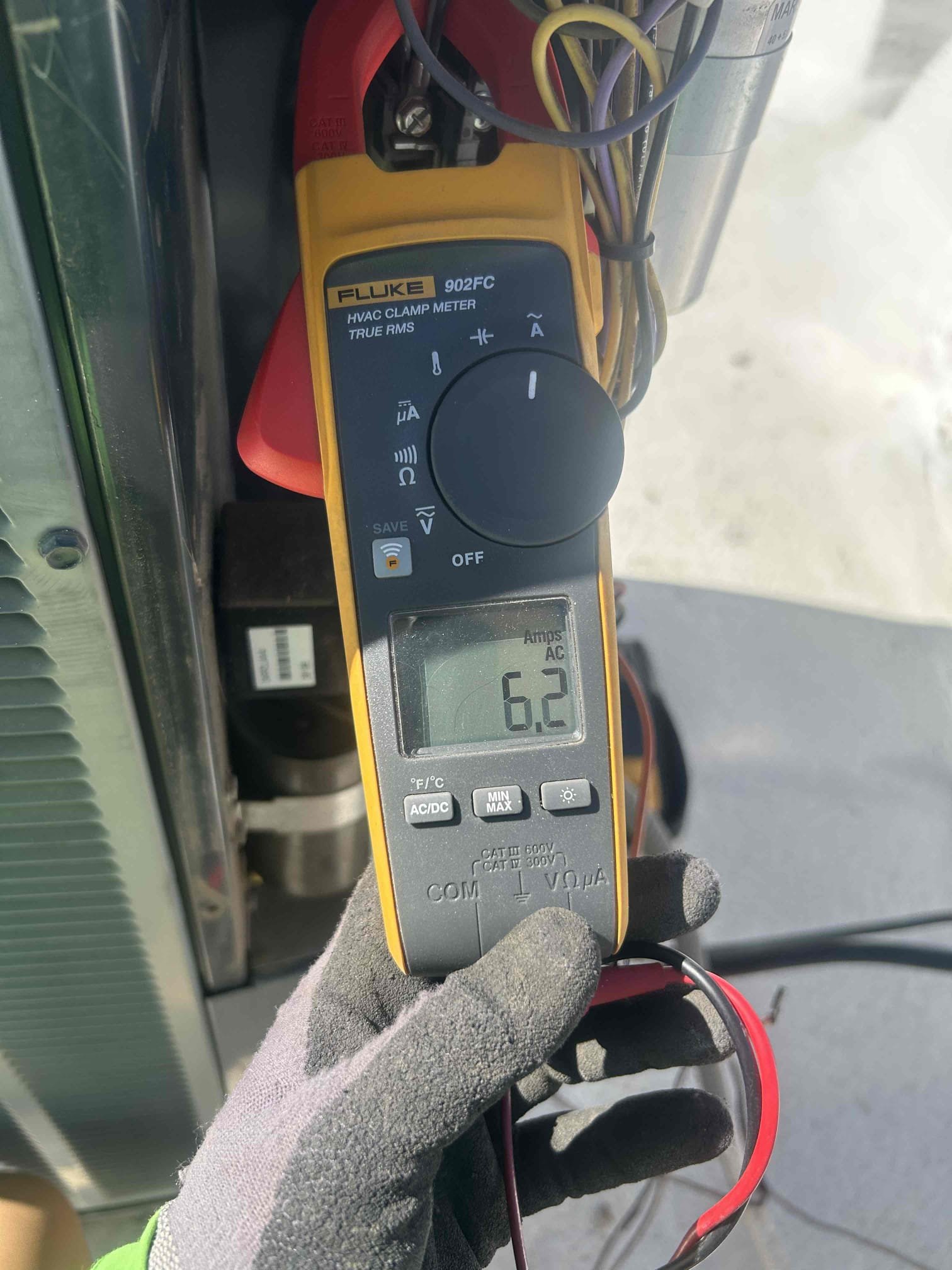 Found tripped breaker at main panel. With further inspection found the hard start inoperable. System is in need of a new kit. Bypassed kit to get unit to function. Landlord will hold of on any repairs at this time. System is cooling at departure.