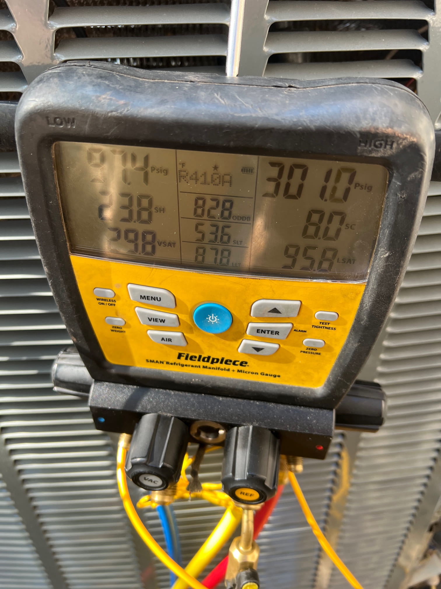 Platinum Cool Home Membership Visit:
Clean & rinse outdoor coil
Apply UV protectant to outdoor unit (if plastic)
Inspect condensate drain line
System temperature split
Test indoor & outdoor capacitors
Check compressor & fan motors
Inspect control boards
Check electrical connections
Inspect fan blade system
Check system static pressure
Clean or replace filters
Inspect duct connections & insulation levels