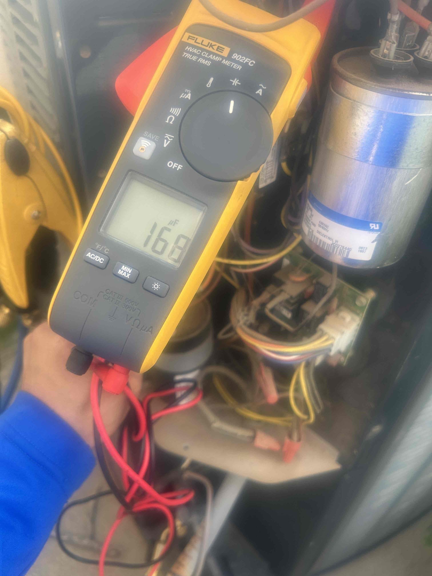 System is down. The compressor has failed along with start assist kit, and capacitor.system contains r22 Freon, and is from 2008. Repair is major and replacement is advised. A comfort advisor will be scheduled to go over new install options. Homeowner is interested in dual and single stage options.