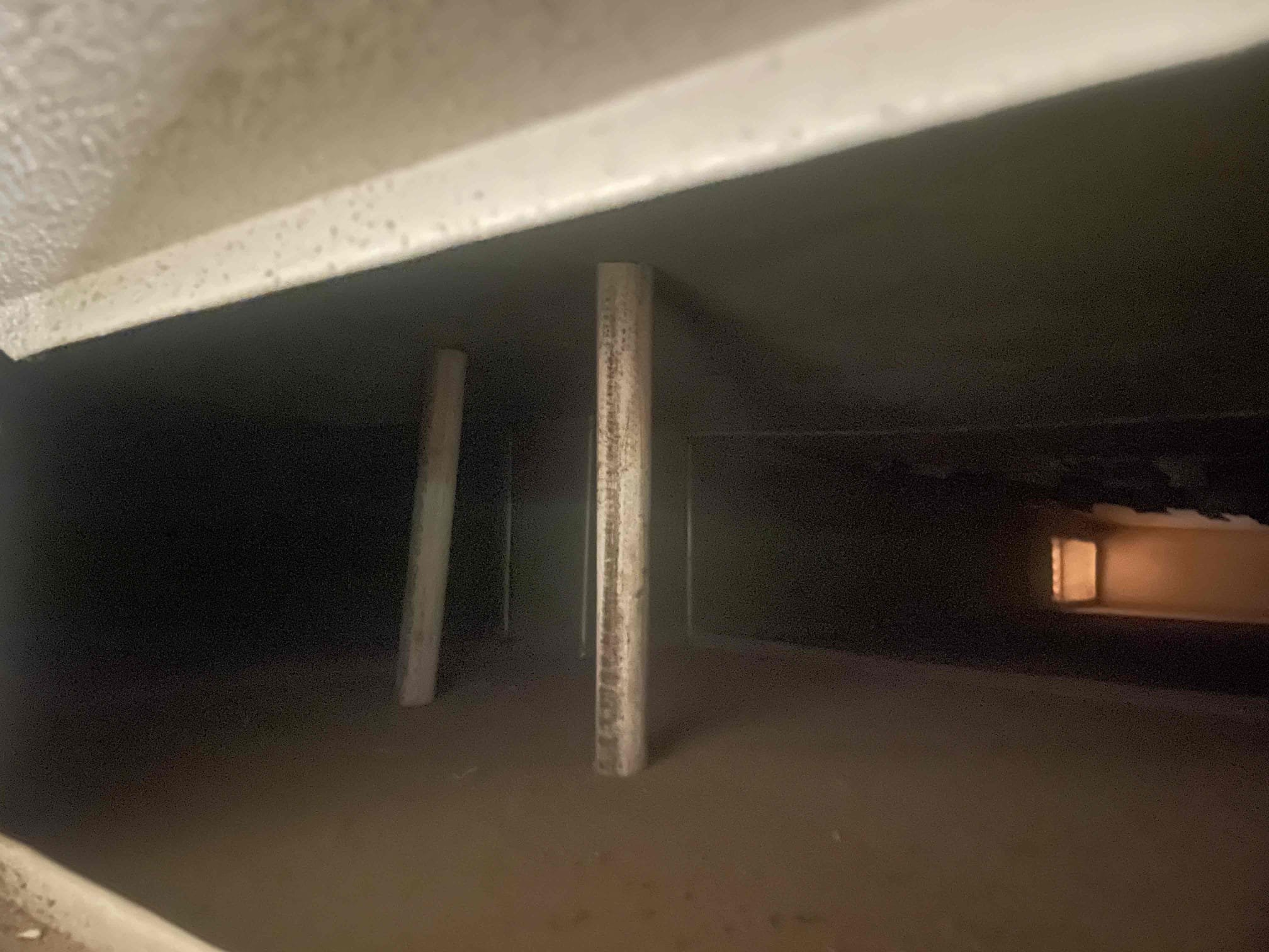 Duct working expanding/contracting making a sound