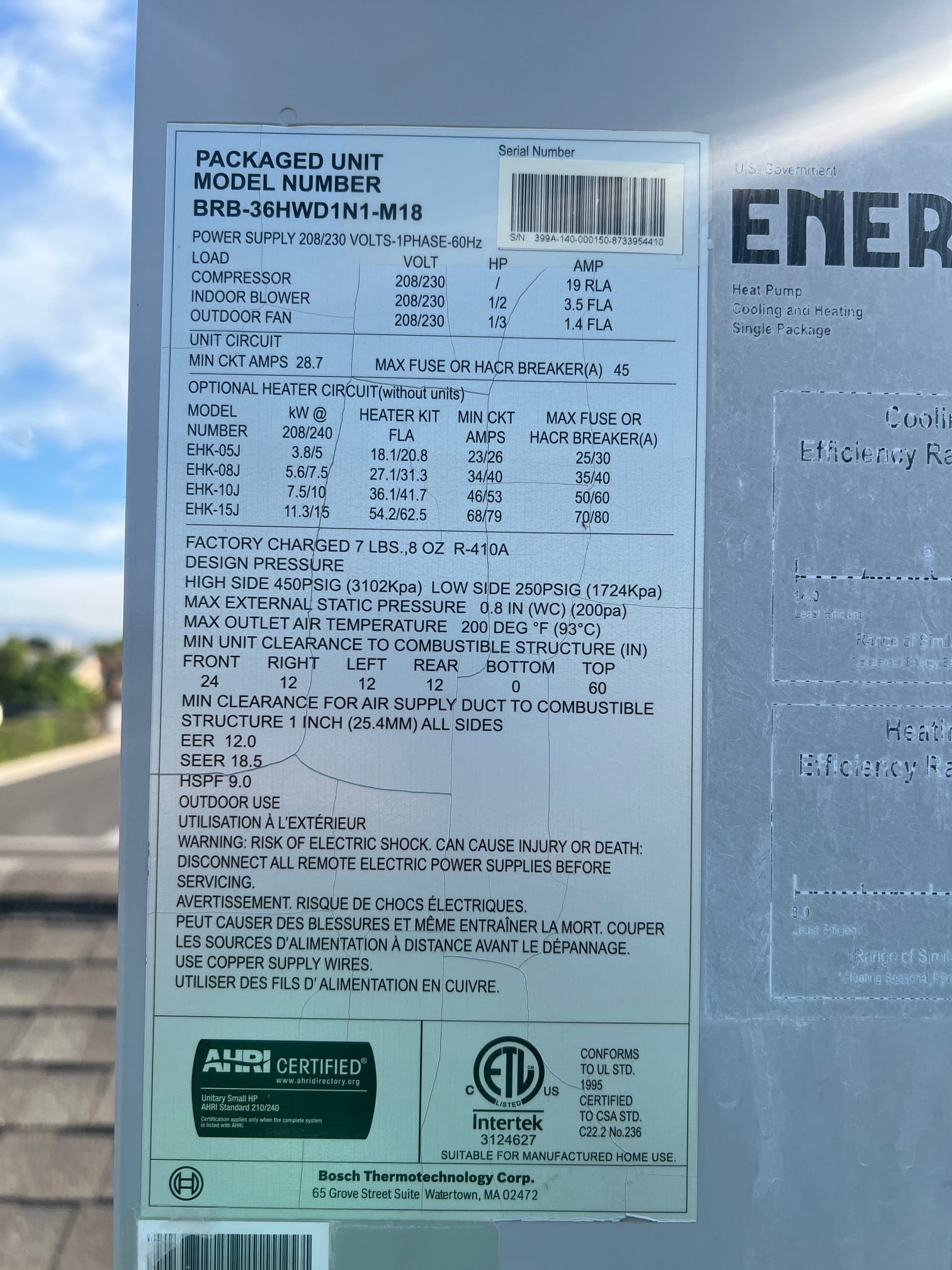 Performed a membership visit in cooling. The unit has a failing outdoor fan motor and is starting to whine. The homeowner had brought this up on a previous maintenance, but I could not re-create the sound while I was doing the maintenance. The unit is out of labor warranty, but the homeowner did, tell me they had the issue while the unit was under warranty. I ordered the outdoor fan motor under warranty. 