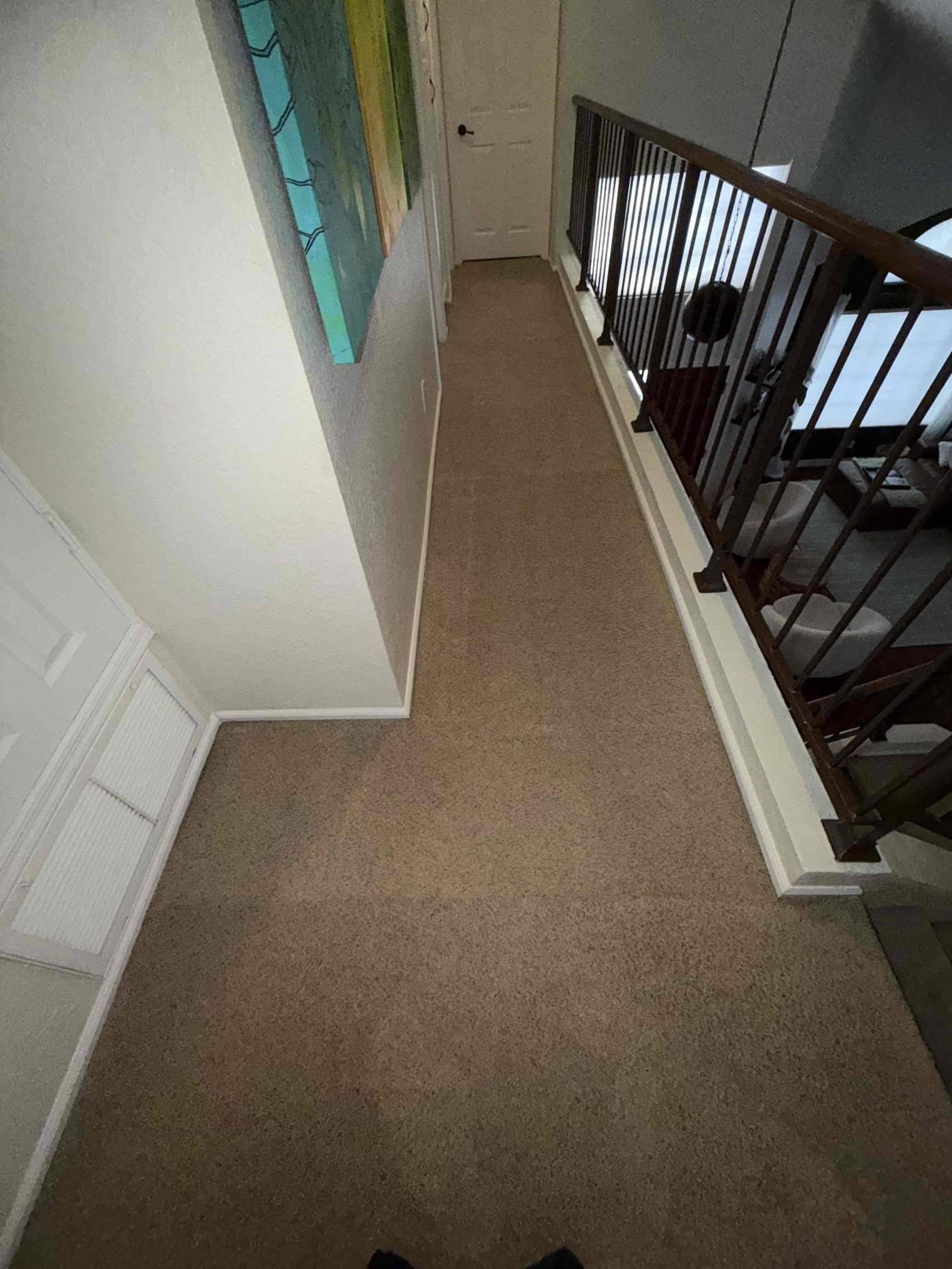 Call back to clean carpet. 