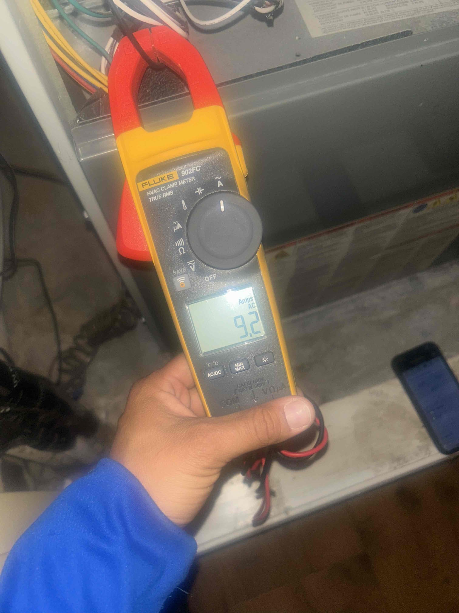 Performed inspection in heating. No issues found at this time.