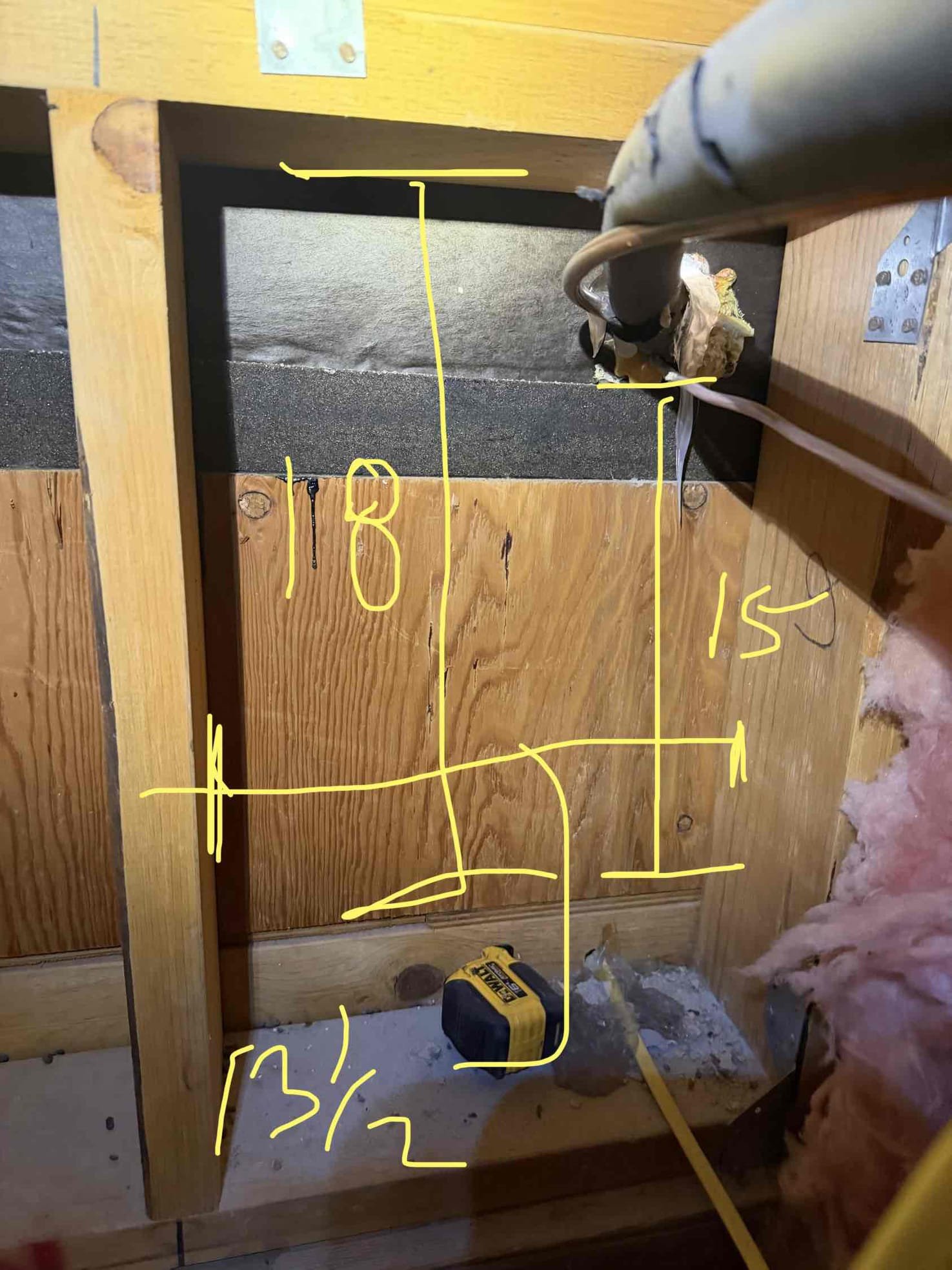 Site visit for metal measurements. 