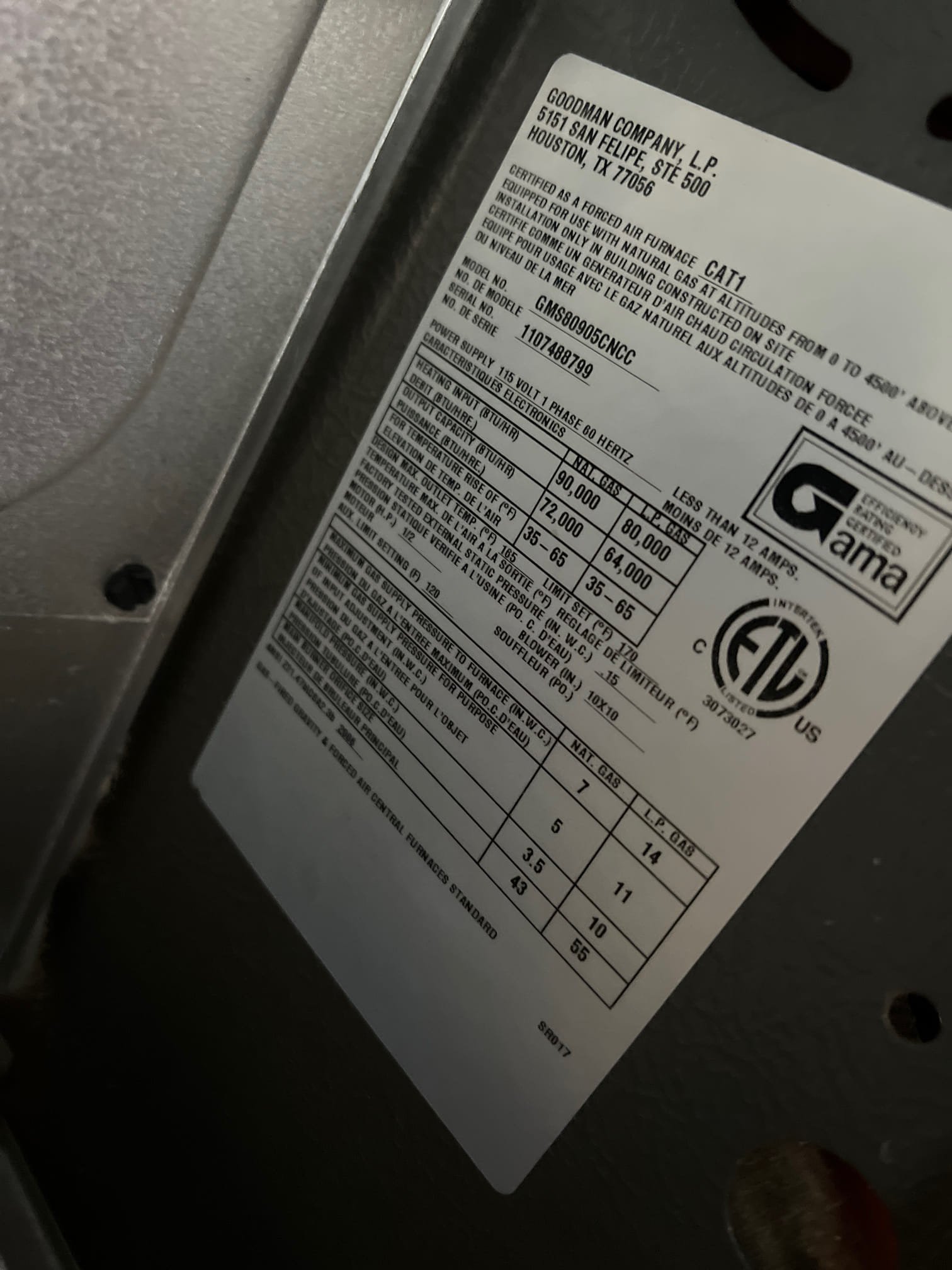 Performed a membership visit and heating. The furnace has a bad flame sensor and a bad capacitor for the blower. Picking up the sensor and returning today to install the sensor and capacitor.