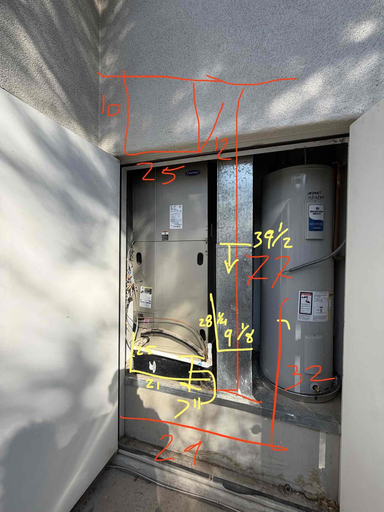 Vertical measurements