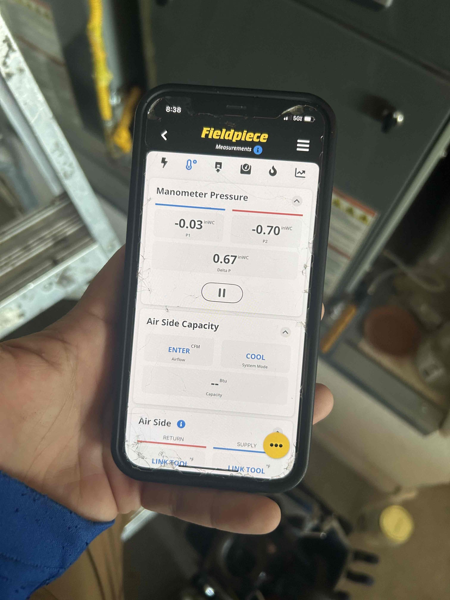 Performed heating inspection on 2 furnaces. No issues found at this time.