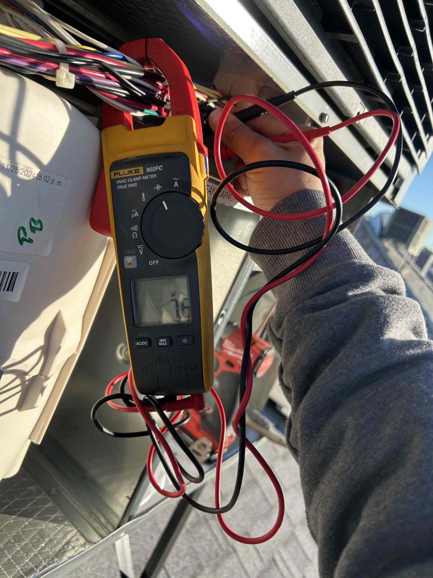 Performed inspection in heating. Everything on the equipment checked out good. The existing thermostat appeared to have a glitch/ long delay when it needs to shut off. Tenant said he is accustomed to the nest thermostat functioning that way. If the thermostat malfunctions in any way, or the delay creates discomfort it is advised to replace it. I have also attached the annual membership options for warranty.