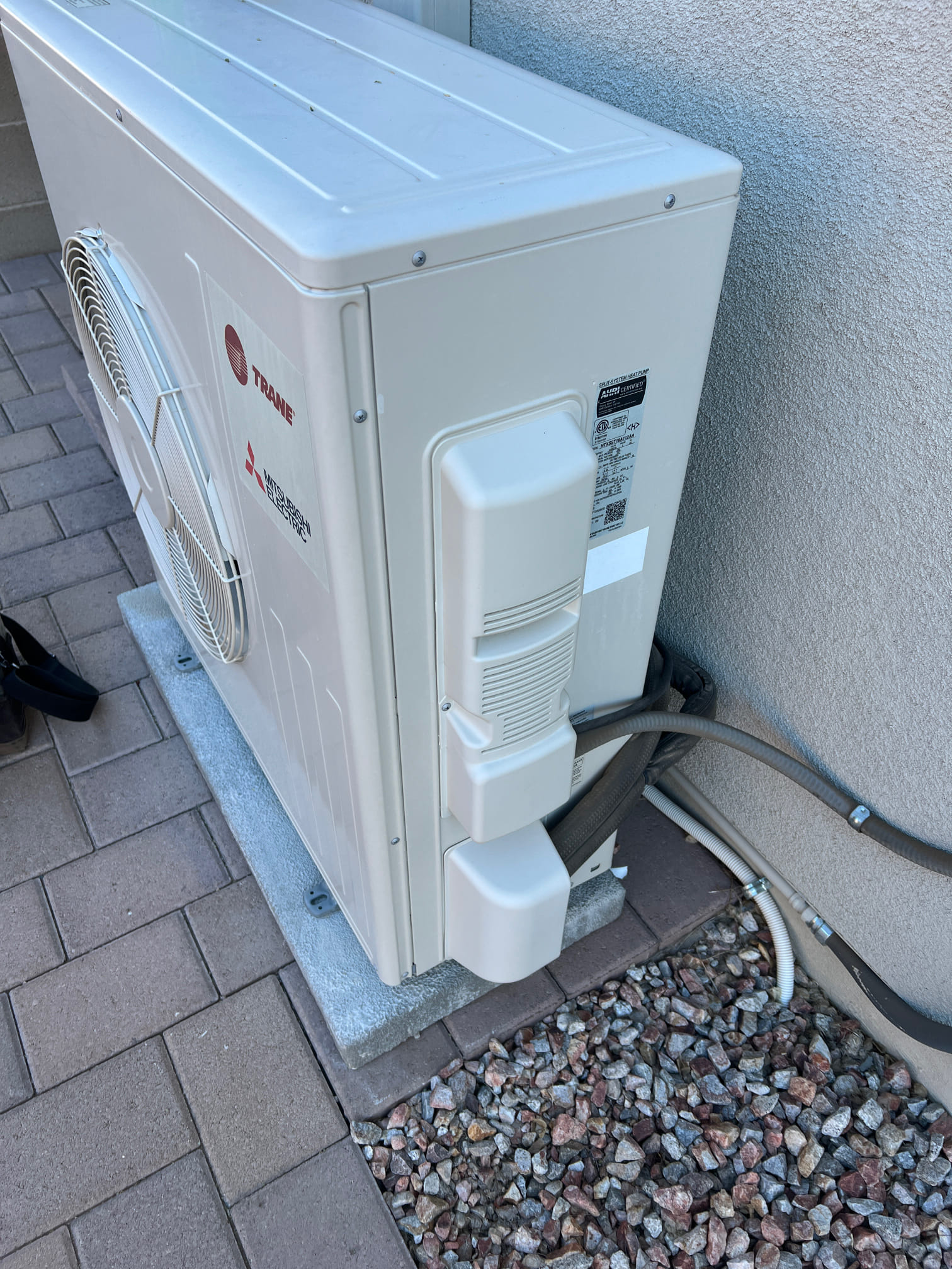 Performed an AC check on the mini split. Everything’s operating properly.