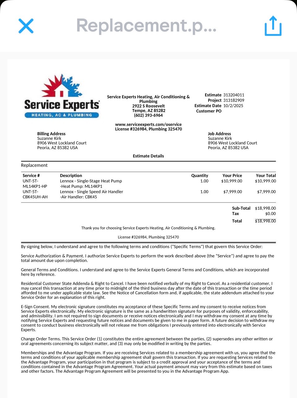I verified the leak on the indoor coil. I gave proposals for repairing the system. I spoke with the homeowner and the homeowner would like to get proposals on system replacement when the advisor is here for the insulation.