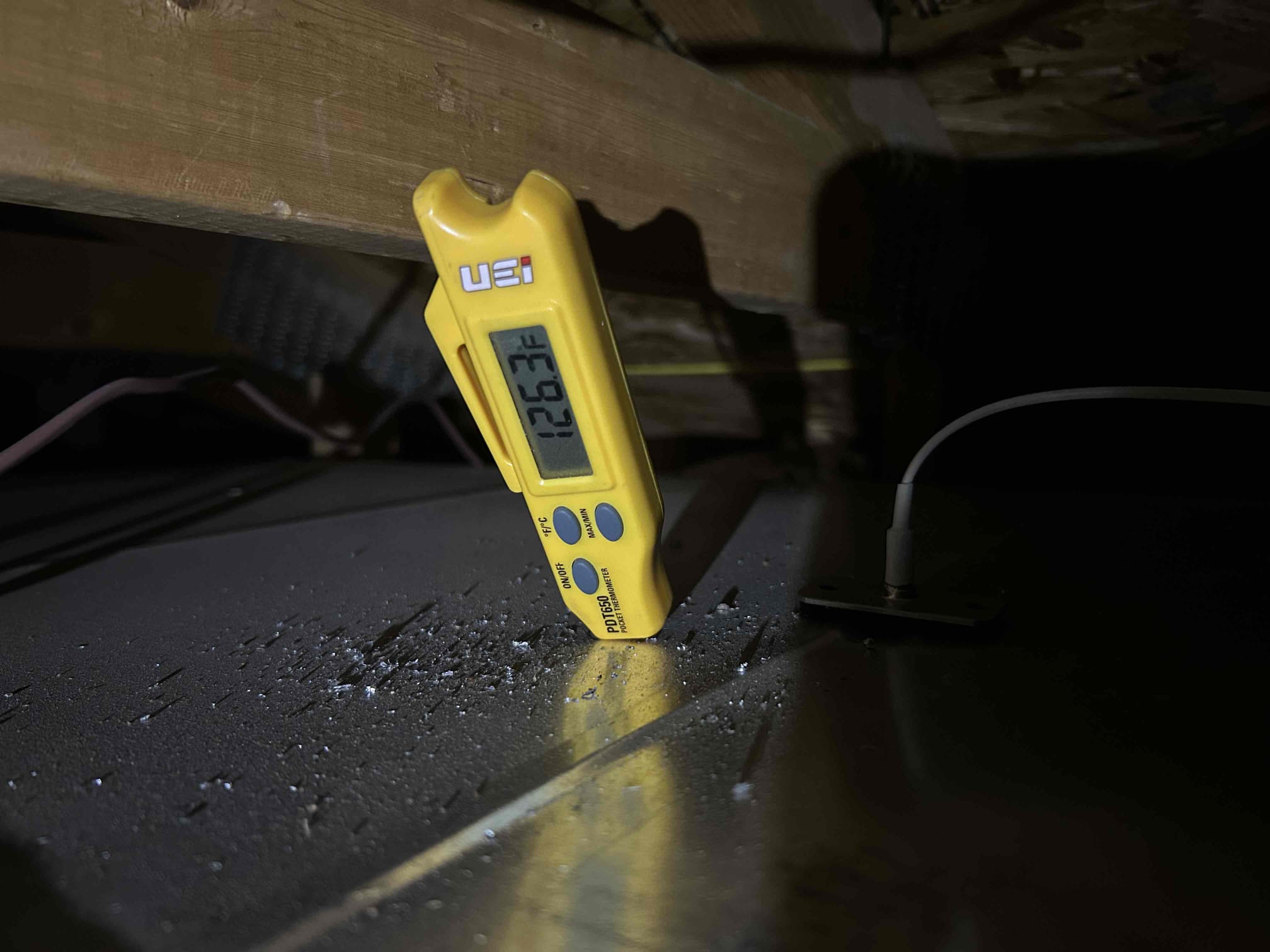 Performed inspection in heating. No issues found at this time.