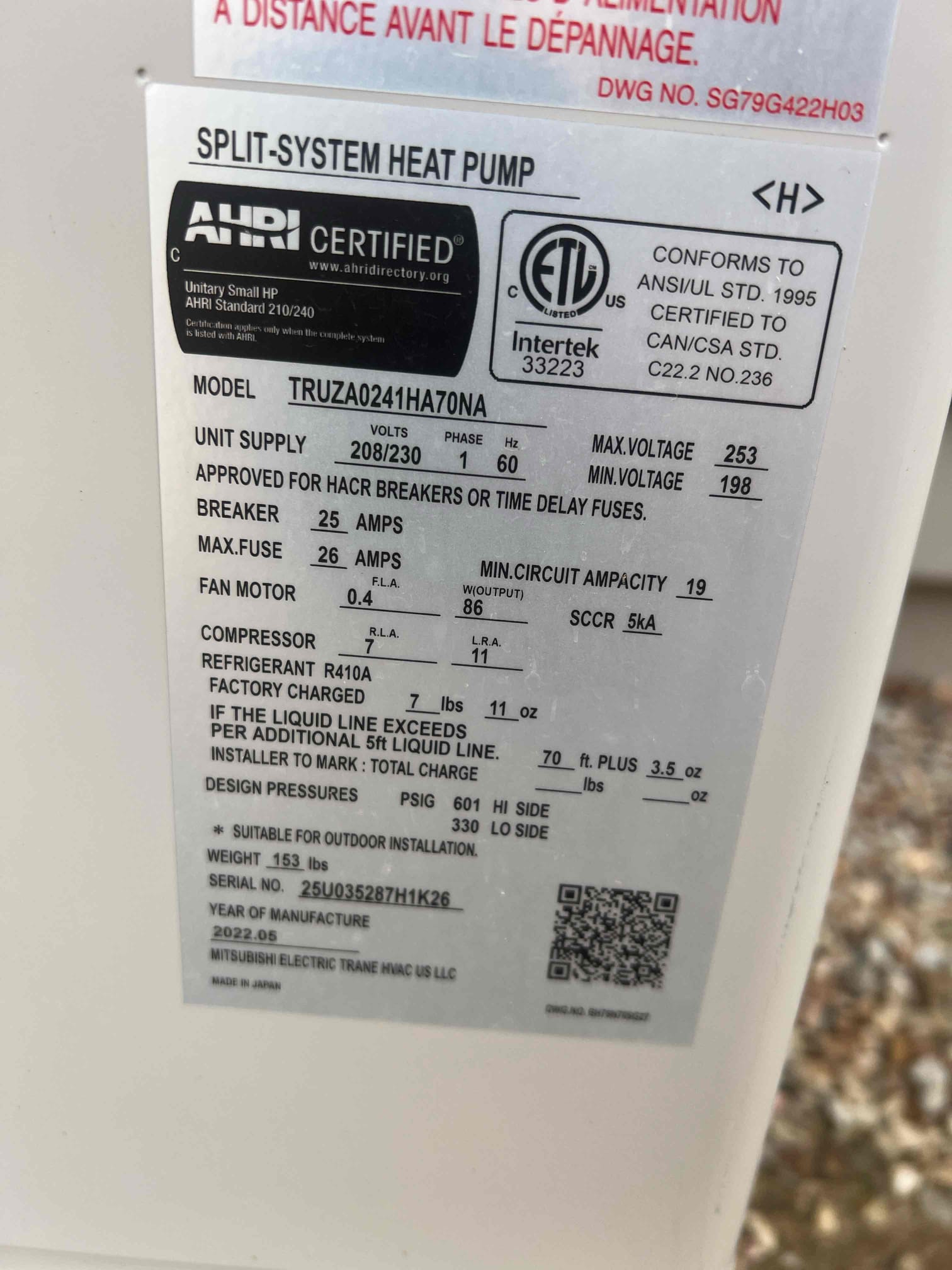 Thermostat interface has failed. It is receiving signal from the thermostat, but it’s not commanding the unit to run. Need to return and replace thermostat interface.