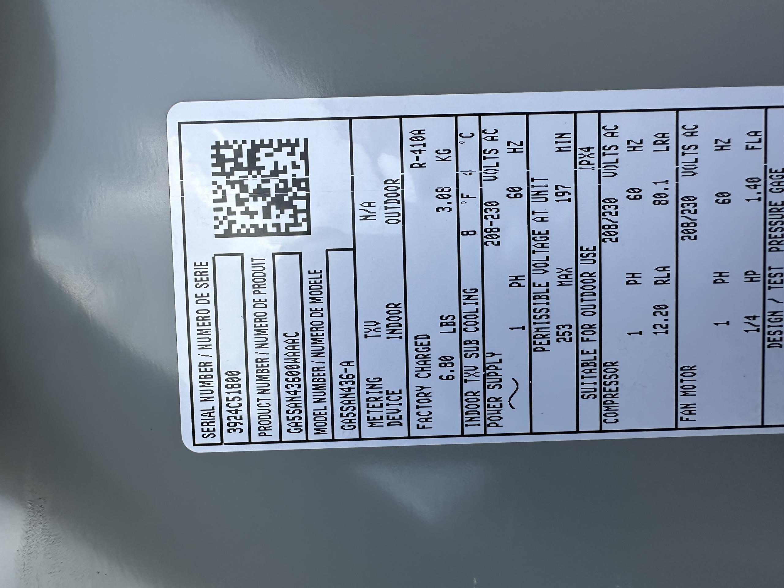 Install New Bryant HVAC System 
Bryant Legacy Single Stage Gas Furnace
Model #: 800SB48090M21
Serial #: 5024A14783
90,000 BTU's - 80% AFUE
Bryant Single-Stage Air Conditioner
Model #: GA5SAN43600W
Serial #: 3924C51800
3 Ton - 13.8 SEER2, 11.2 EER2
Matching Cased Coil: CVPVA3621XMC
Serial #: 3424J46288

Installation:
* Reconnect to existing gas line and high voltage electric
* Transition to existing supply and return ductwork
* Replace Return Air Drop
* Install new Electric to Outdoor Unit
* Start up and commission new system
* Honeywell T4 Pro Thermostat
* Aprilaire 1210 (20x25) Media Air Cleaner
* Aprilaire 600m Humidifier with Manual Humidistat

Warranty:
20 Year Bryant manufacturers Heat Exchanger Warranty (Annual maintenance must be performed)
10 Year Bryant manufacturers Parts & Compressor Warranty (Annual maintenance must be performed)
2 Year Westin Air Labor Warranty (Annual maintenance must be performed)