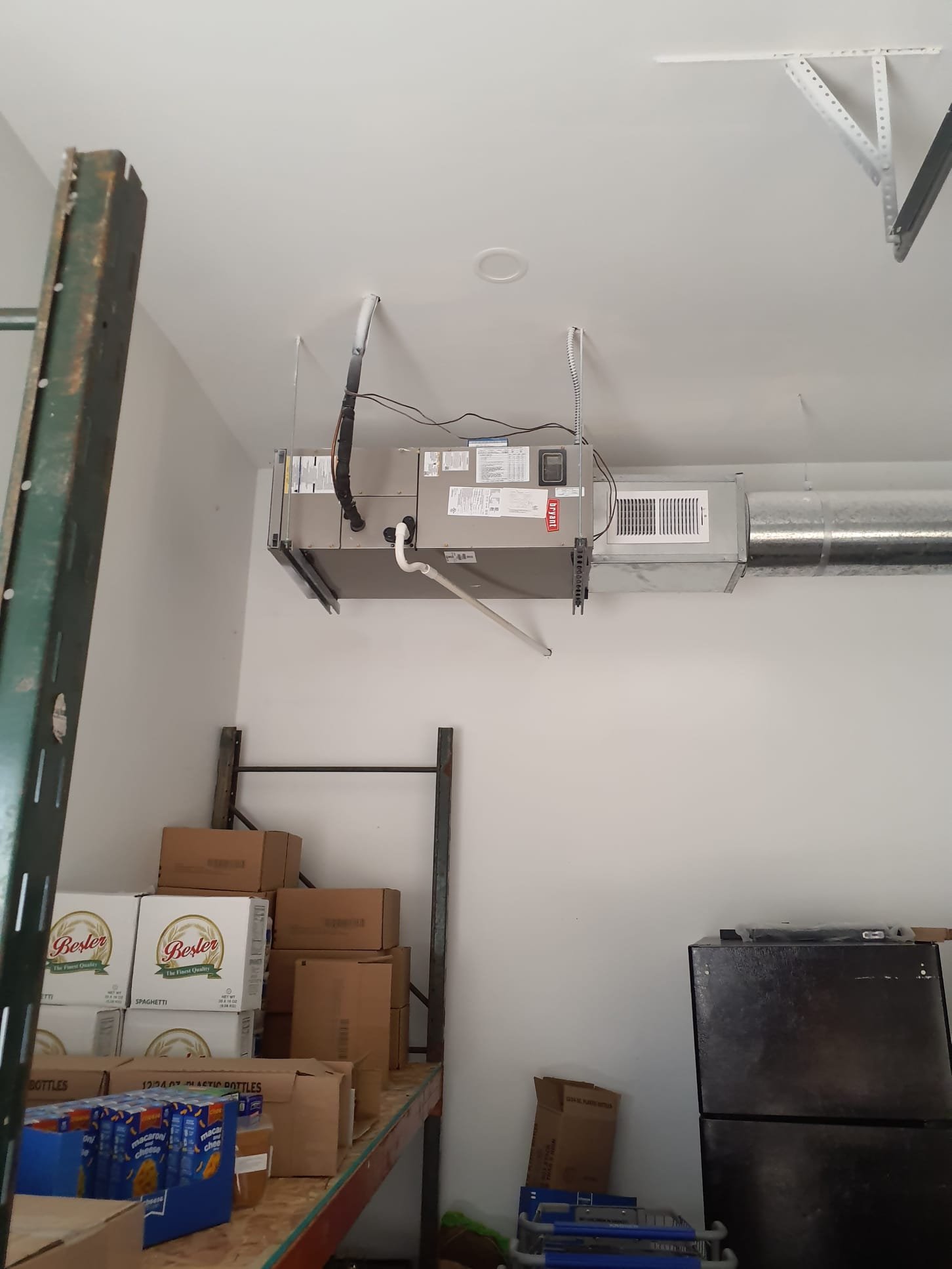 Unit 8A
Compressor shorted to ground
Outdoor fan motor shorted to ground

We will quote replacement of the Compressor and motor with no guarantees of functionality due to possible other issues
Compressor appears to be 2 years old, with failure in such a short time, there is likely a deeper issue with this system that justifies replacing the entire unit vs repairing it. 

Food pantry building AC has a grounded Compressor, too
Electric heat inside, recommend changing it to a heat pump to save on heating energy costs
We will quote a Compressor replacement and system replacement/upgrade