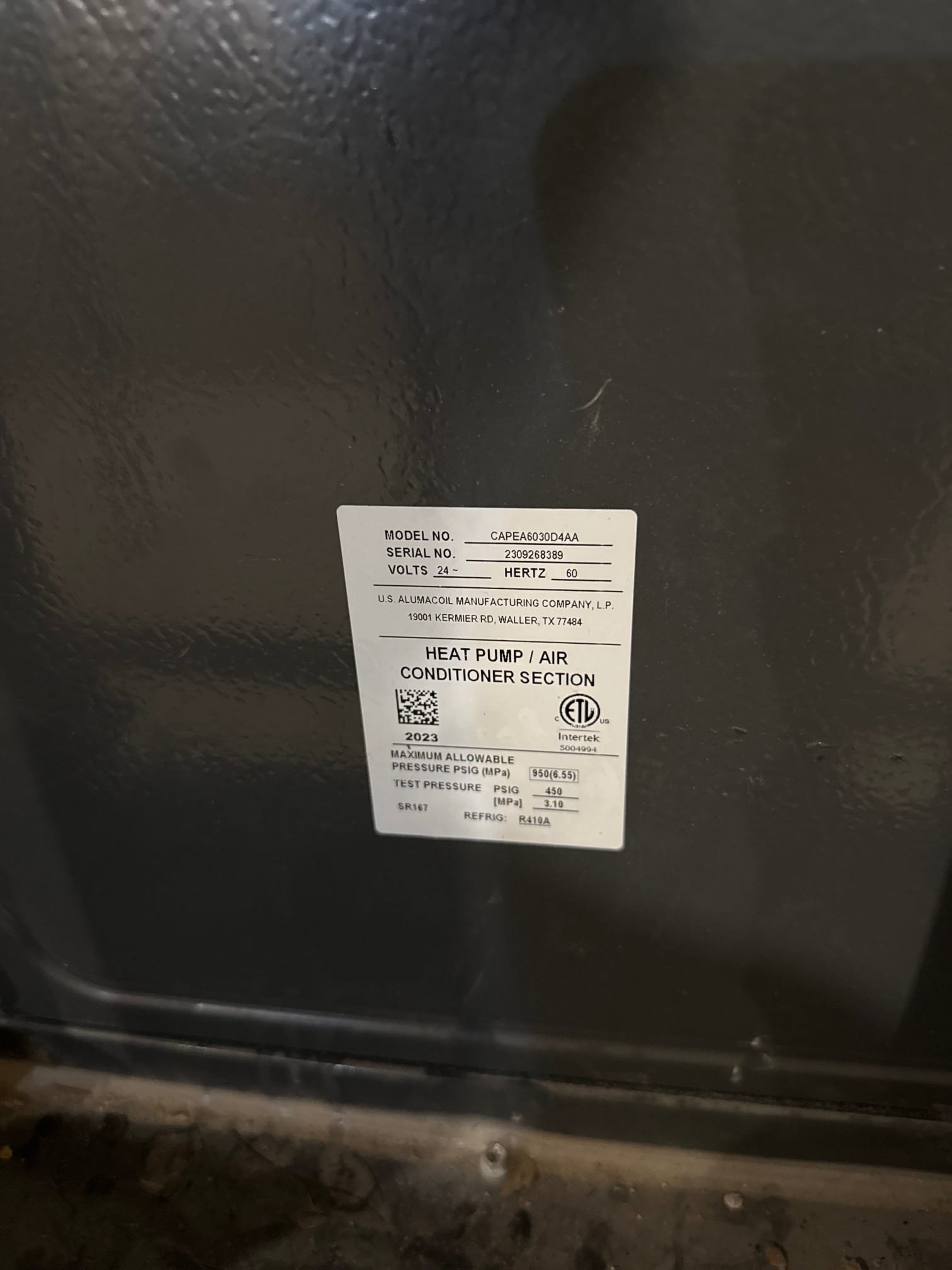 Upon arrival found thermostat with code 74 on it. Code comes back to EEV thermistor gas side fault reading outside of range. Inspected EEV plug results below

0.029 m ohms  red & blue
OL k ohms red & blue
0.361 k ohms white & black
364 m ohms white & black 

Replacement thermistor will have to be ordered and part will need replaced. Will call with update on availability due to Williams closing at 4:30
Homeowner interested in gold or platinum 2 system